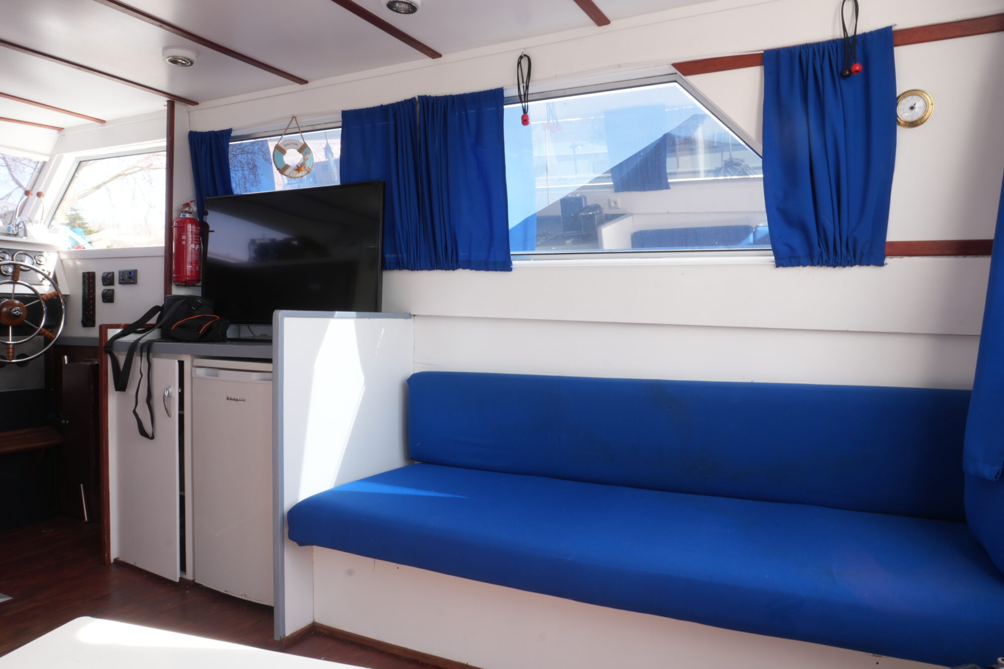 Chris Craft 11.00 Flybridge 1978 – dubbele flybridge-stuurpost - Foto 13
