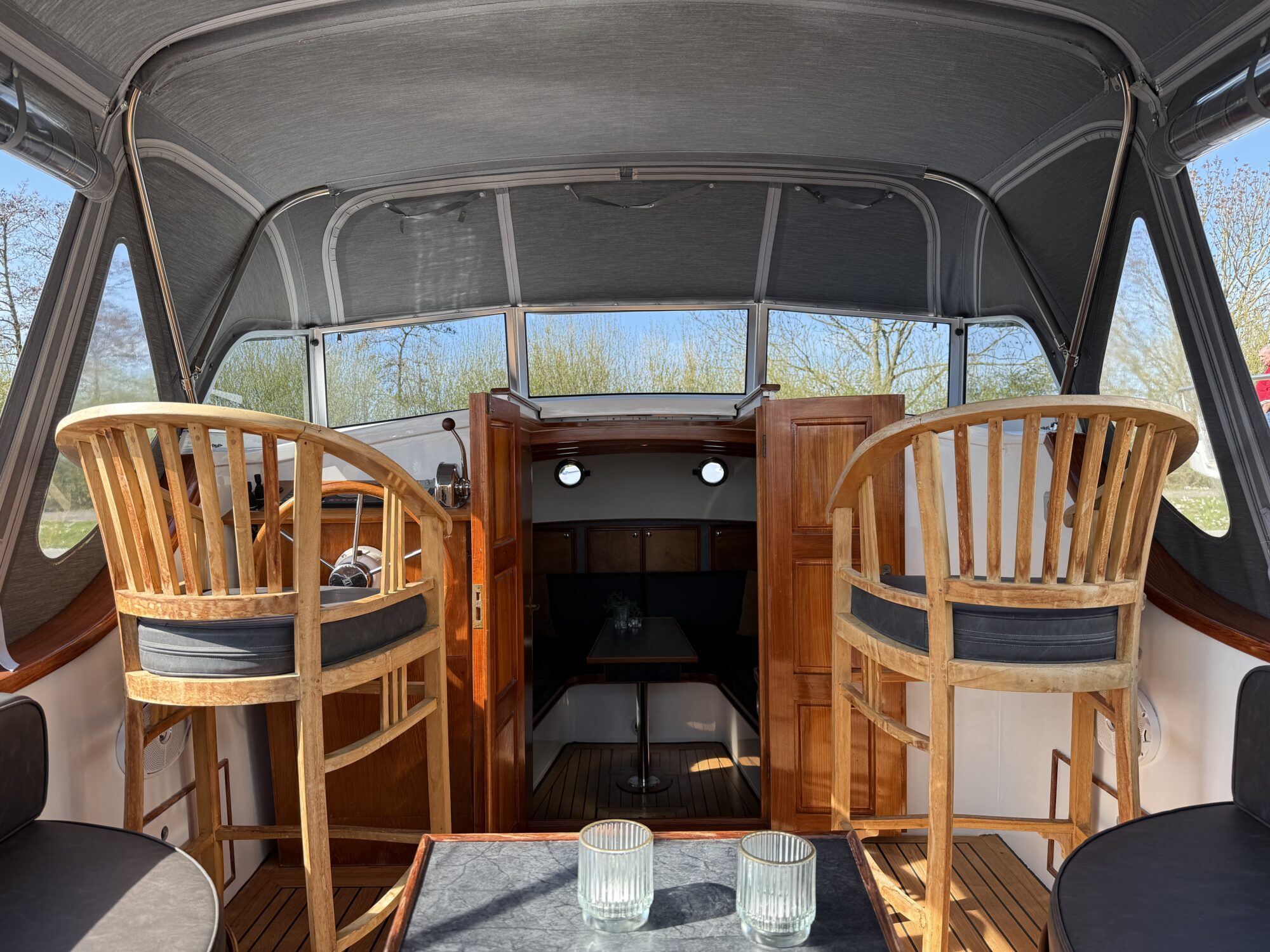 Pieterse Vlet 8.50 OK Cabrio 1996 – lage doorvaarthoogte - Foto 6