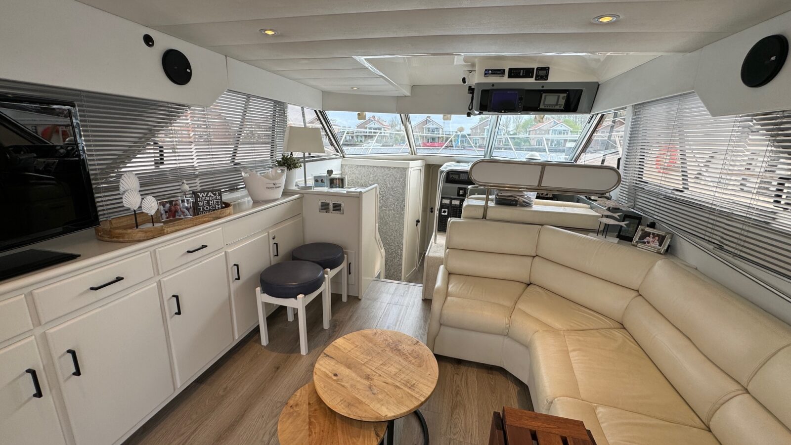 Fairline 43 Flybridge 1990 – Sportief flybridge-motorjacht - Foto 16
