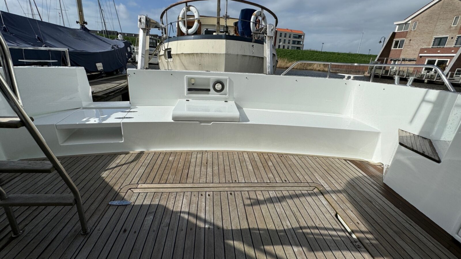 Fairline 43 Flybridge 1990 – Sportief flybridge-motorjacht - Foto 8