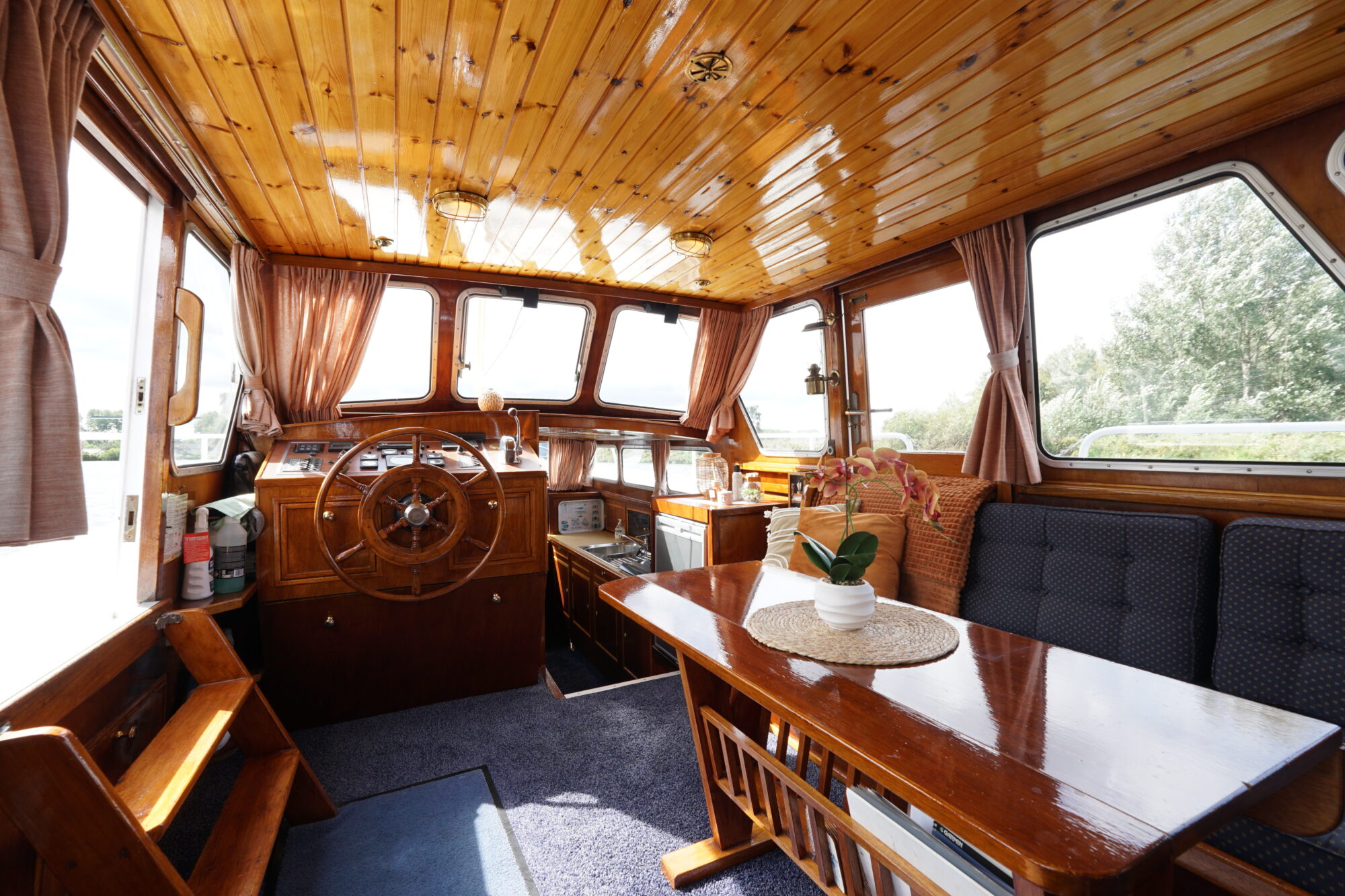 Molenkruiser 12.00 AK Cabrio 1982 – lage doorvaarthoogte 2,40m - Foto 6