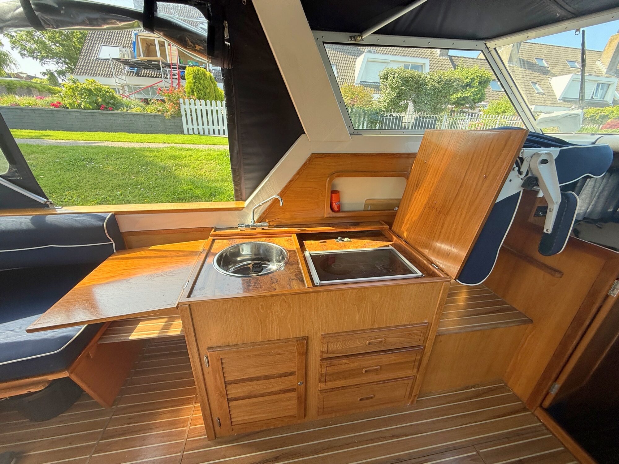 Agder 840 Cabrio 2009 – Noorse spitsgatter met teakdek - Foto 11