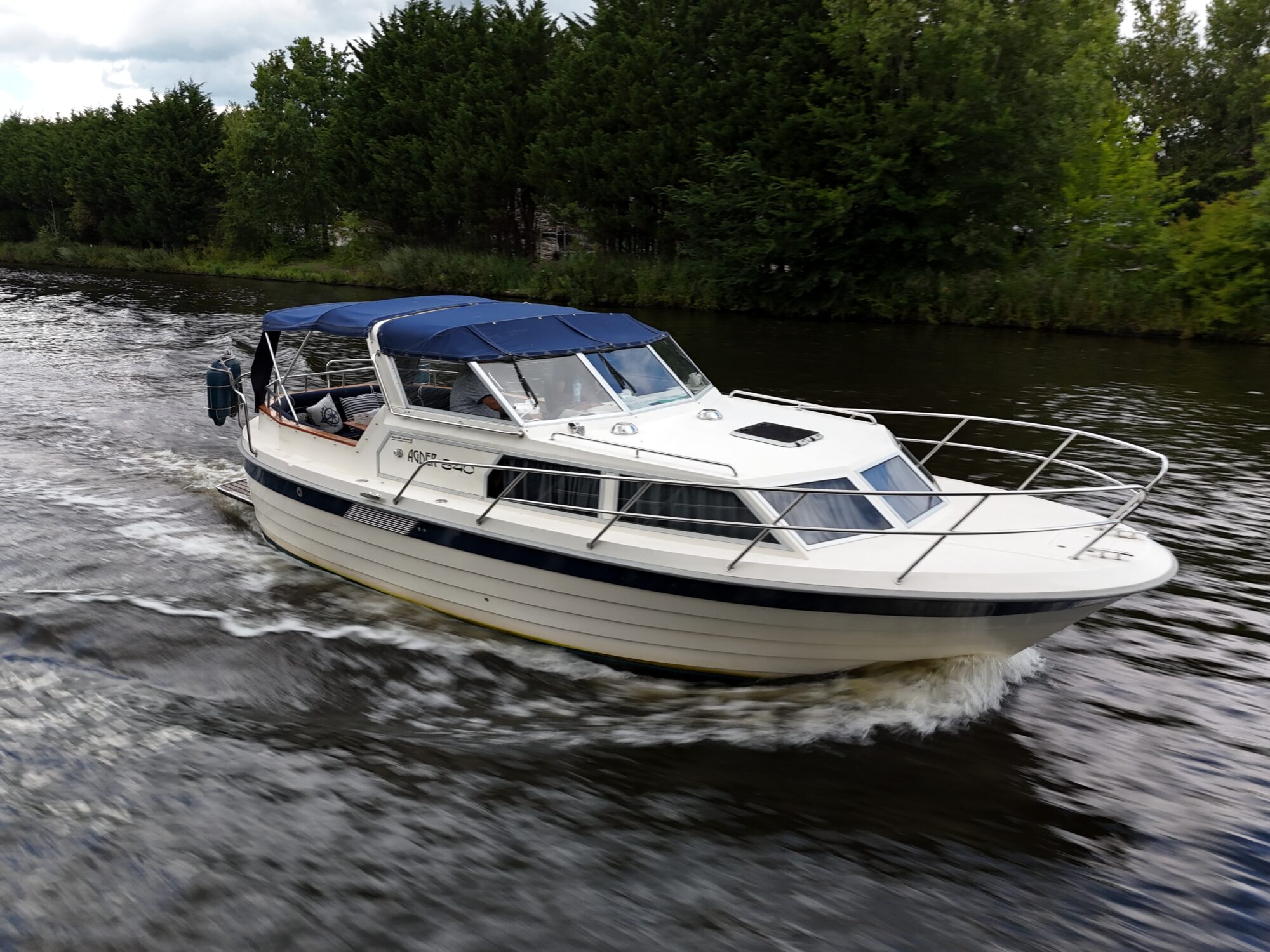 Agder 840 Cabrio 2009 – Noorse spitsgatter met teakdek - Foto 24