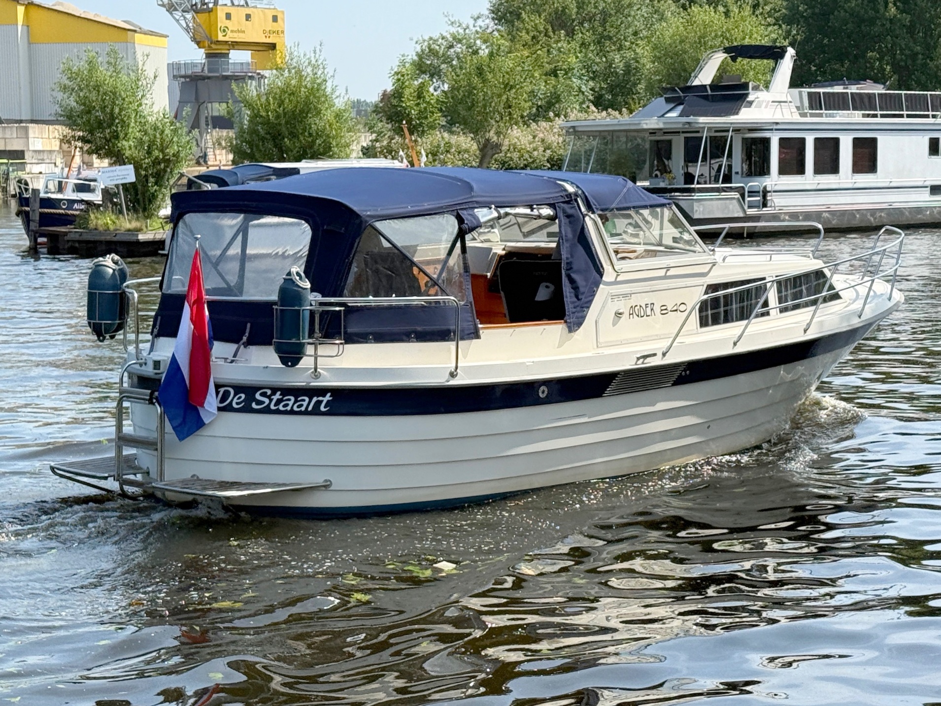 Agder 840 Cabrio 2009 – Noorse spitsgatter met teakdek - Foto 27