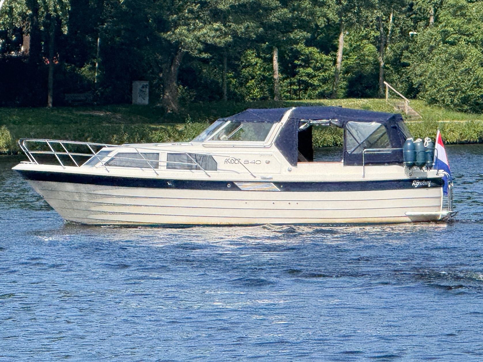Agder 840 Cabrio 2009 – Noorse spitsgatter met teakdek - Foto 30