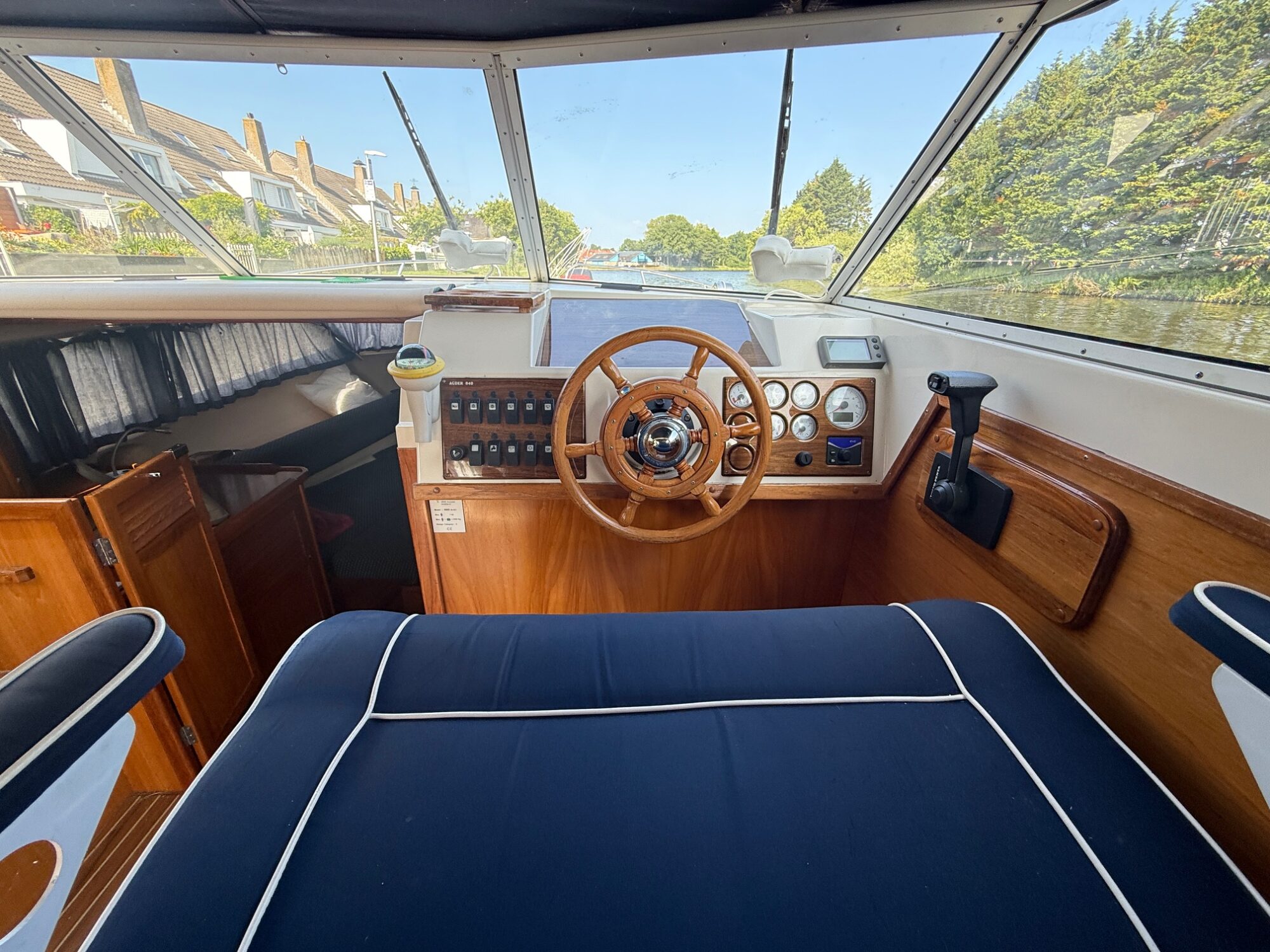 Agder 840 Cabrio 2009 – Noorse spitsgatter met teakdek - Foto 6