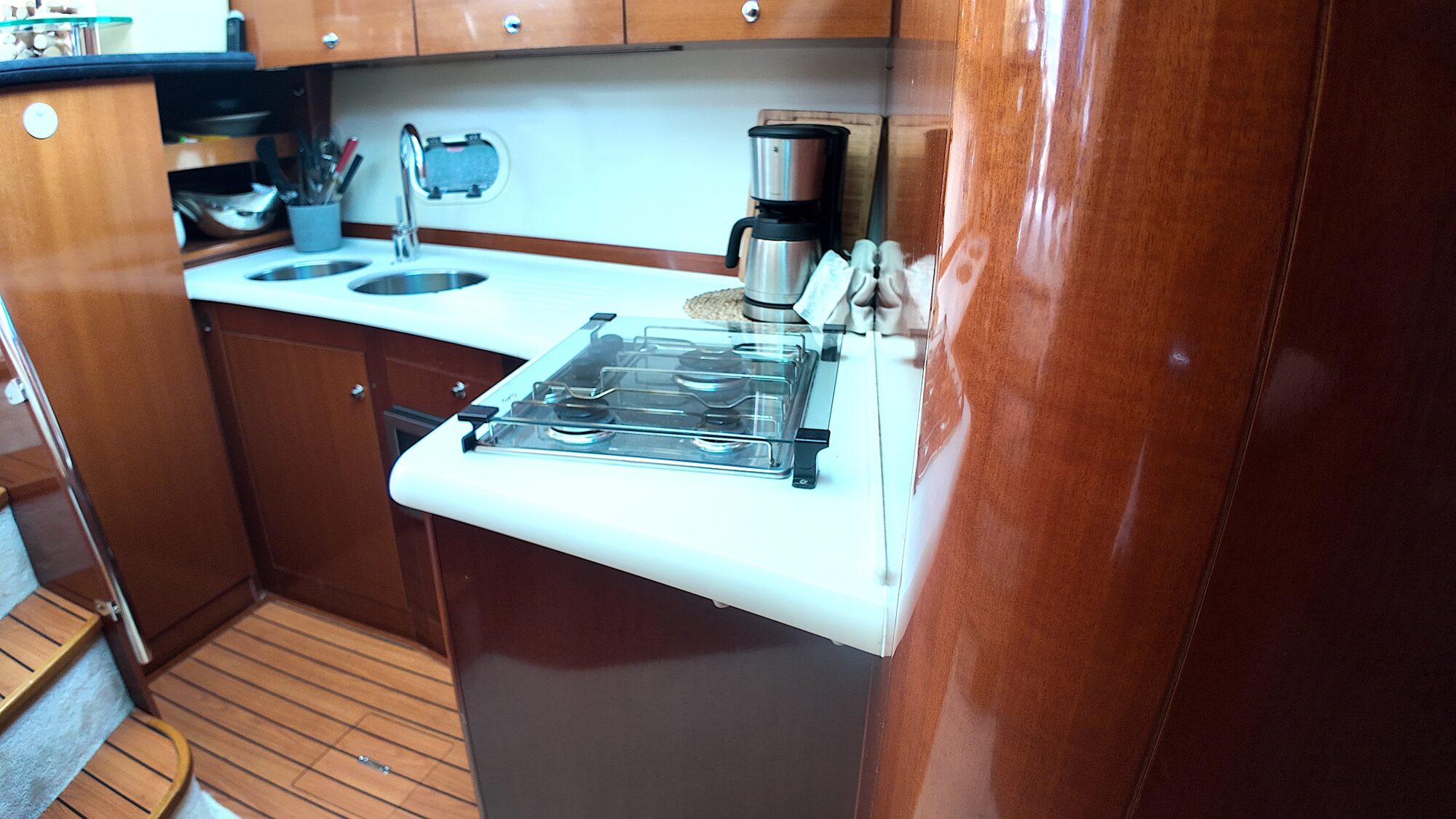 Jeanneau Prestige 42 Flybridge 2007 – Dubbel Cummins & ruim salon - Foto 15