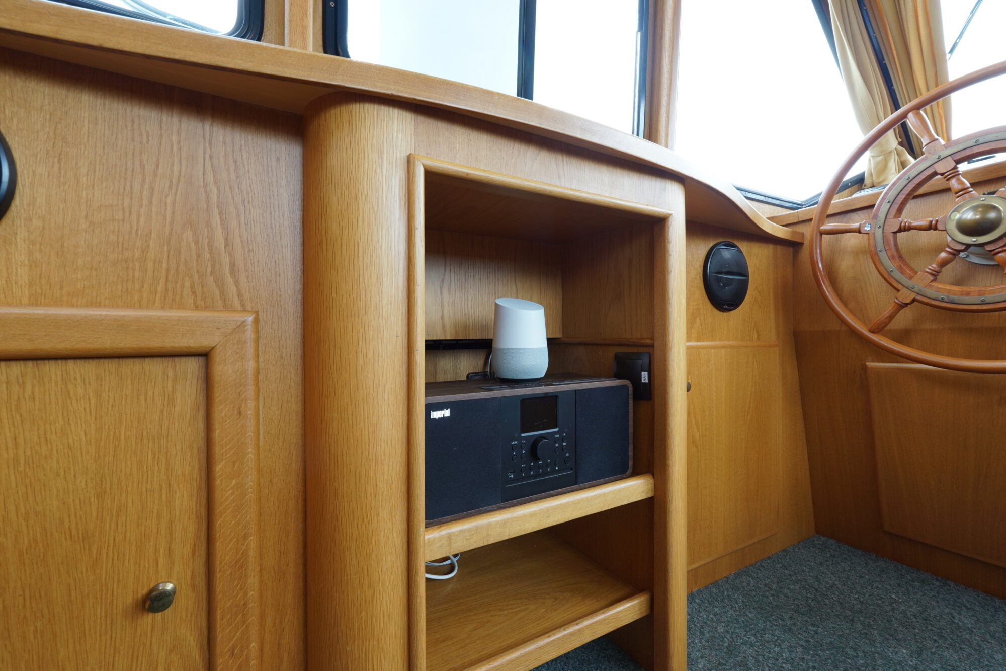 Gruno 35 S Compact 1998 – Stalen verdrongen romp met doorvaarthoogte 2,65 m - Foto 23