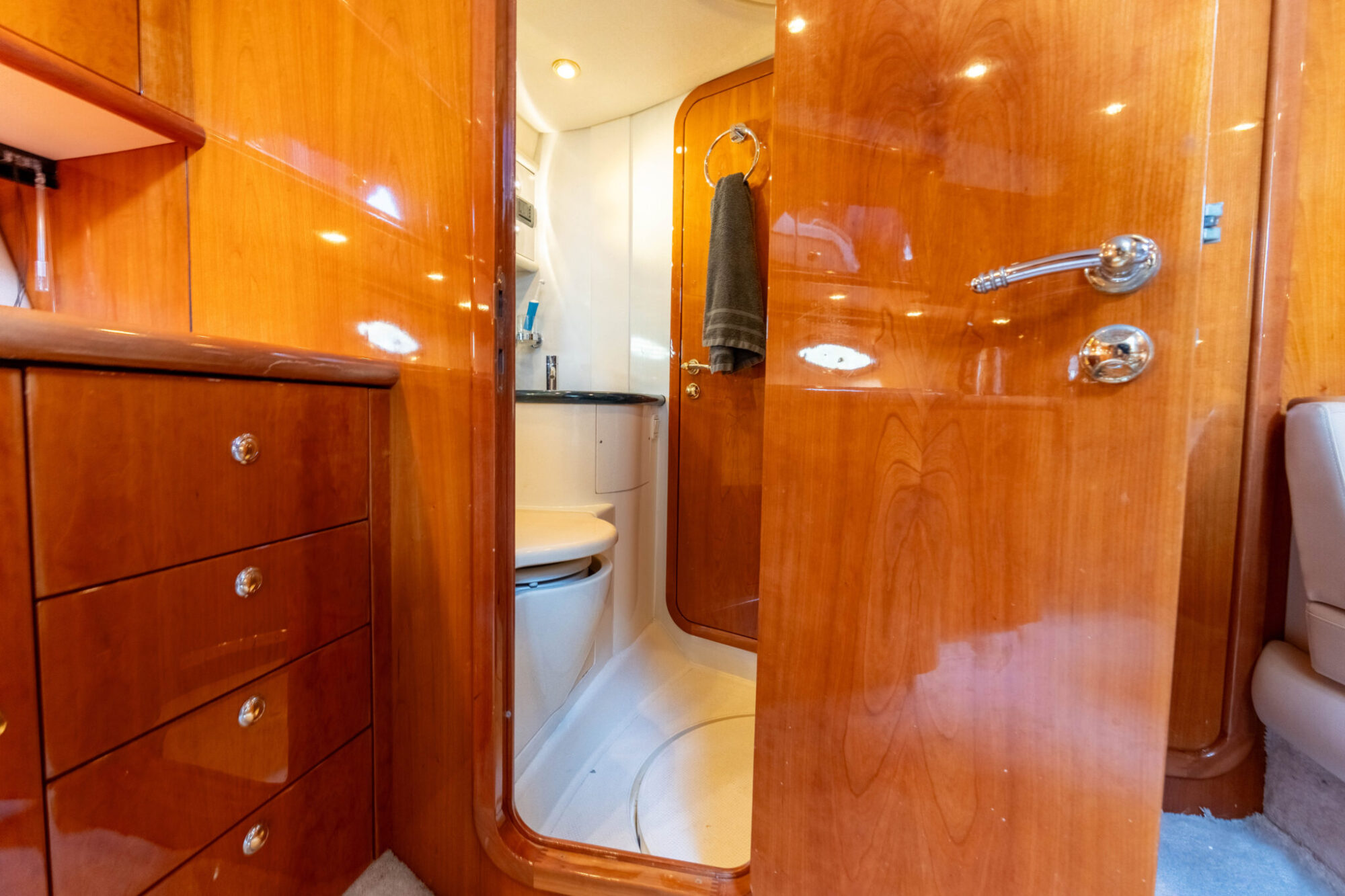 Sunseeker Camargue 47 1997 – krachtige cabrio open kuip - Foto 23