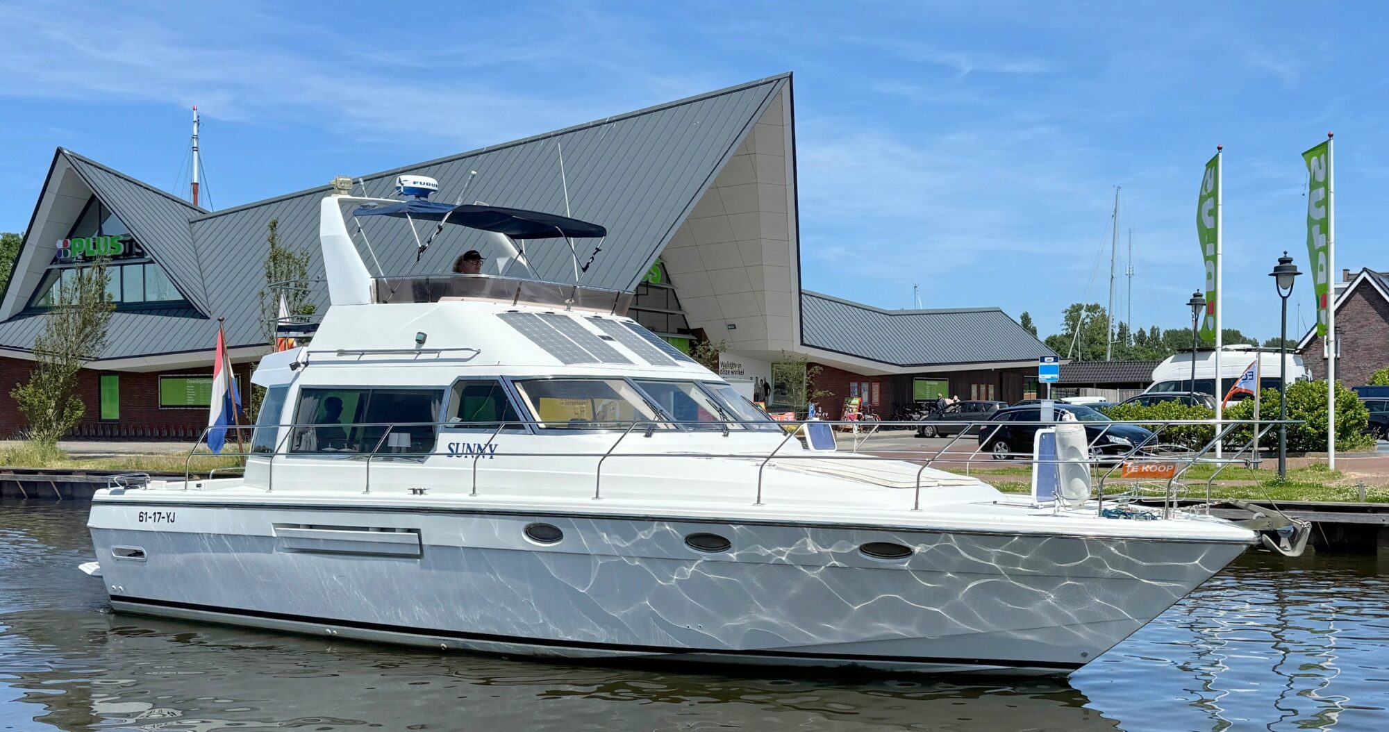 Whitewater Wolfe 46 Flybridge 1990 – Zeewaardig met dubbele besturing - Foto 1