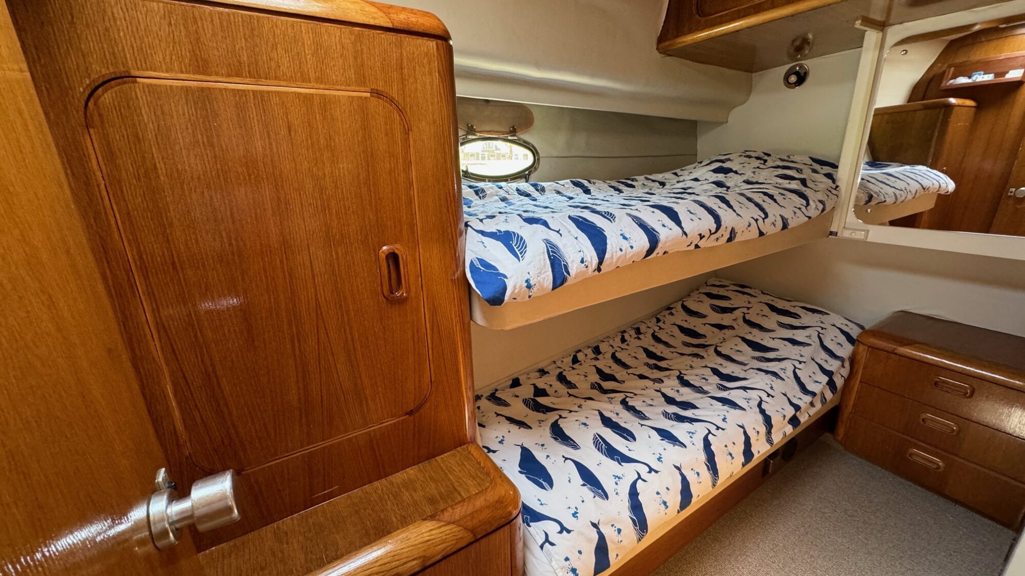 Whitewater Wolfe 46 Flybridge 1990 – Zeewaardig met dubbele besturing - Foto 21