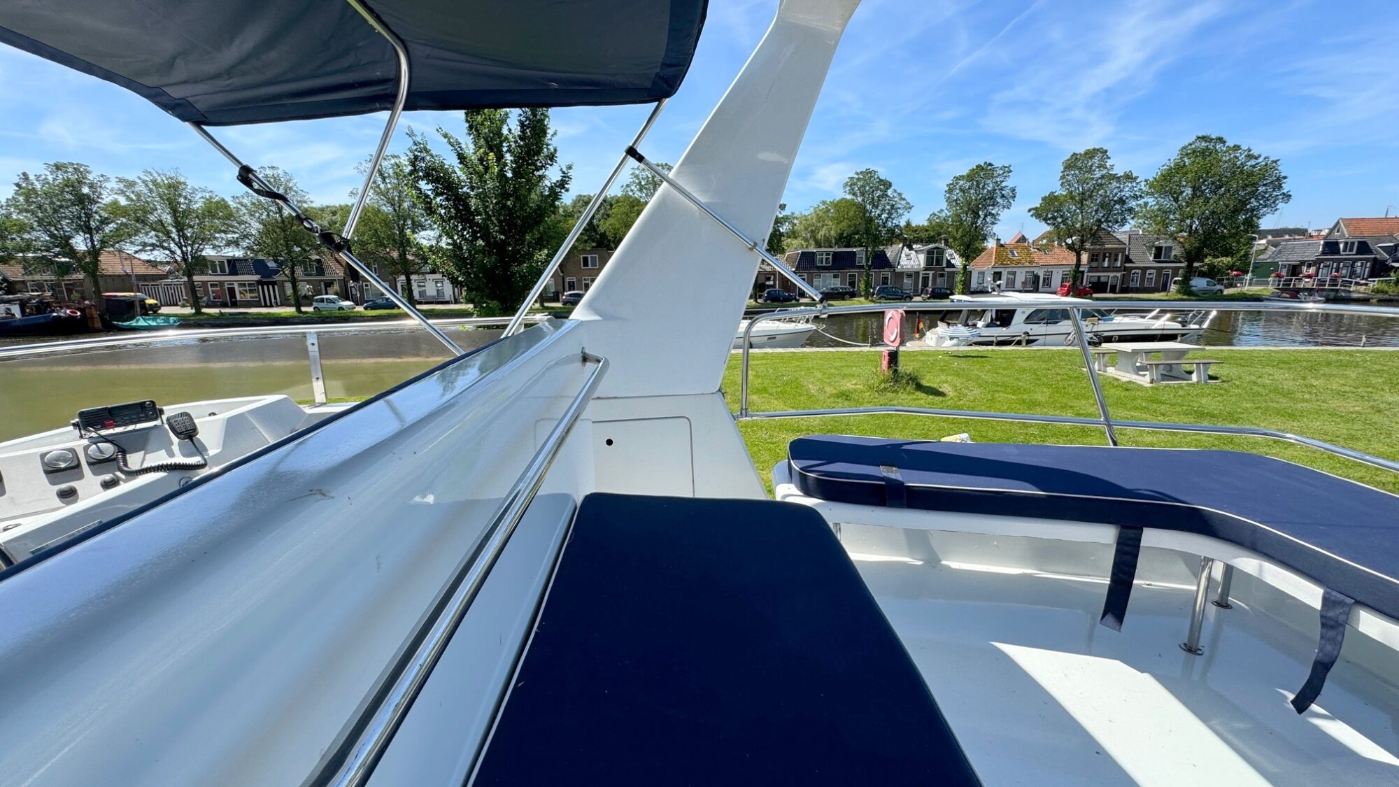 Whitewater Wolfe 46 Flybridge 1990 – Zeewaardig met dubbele besturing - Foto 27