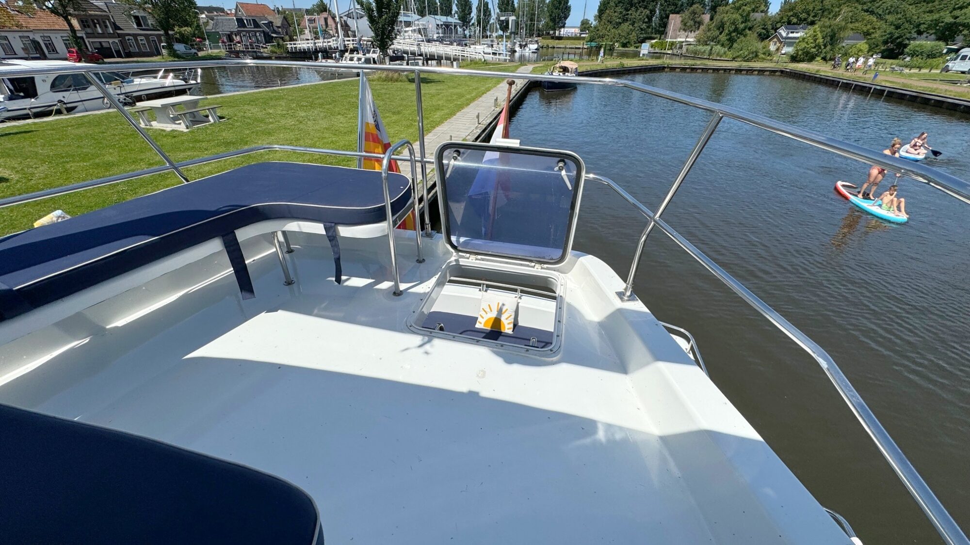 Whitewater Wolfe 46 Flybridge 1990 – Zeewaardig met dubbele besturing - Foto 28