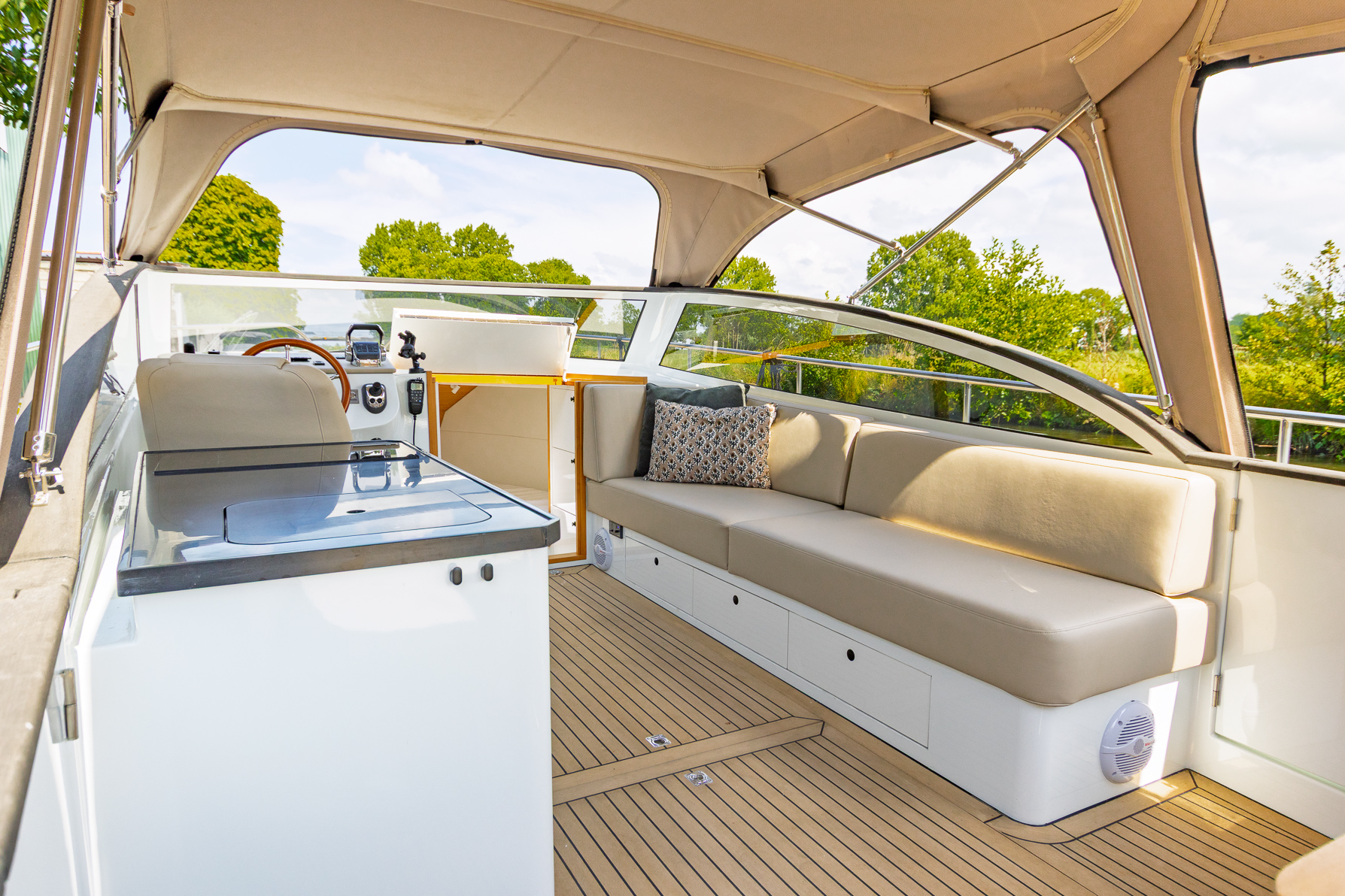Crown yachts Crown Keyzer S33 2025 – Record-lage doorvaarthoogte - Foto 7