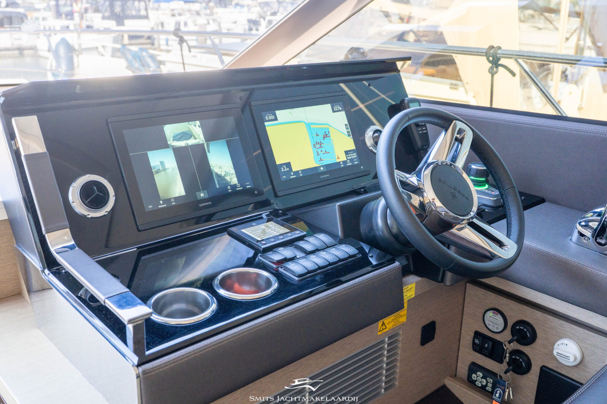 Prestige 590 Flybridge 2022 – Vierhuts flybridge met Zeus-pods - Foto 24
