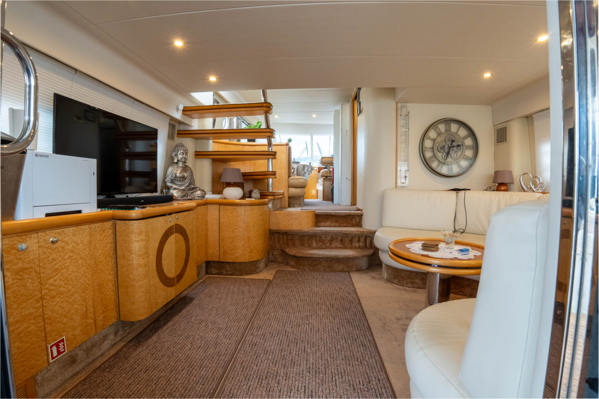 Fairline Squadron 62/65 1992 – volledig liveaboard uitgerust - Foto 3