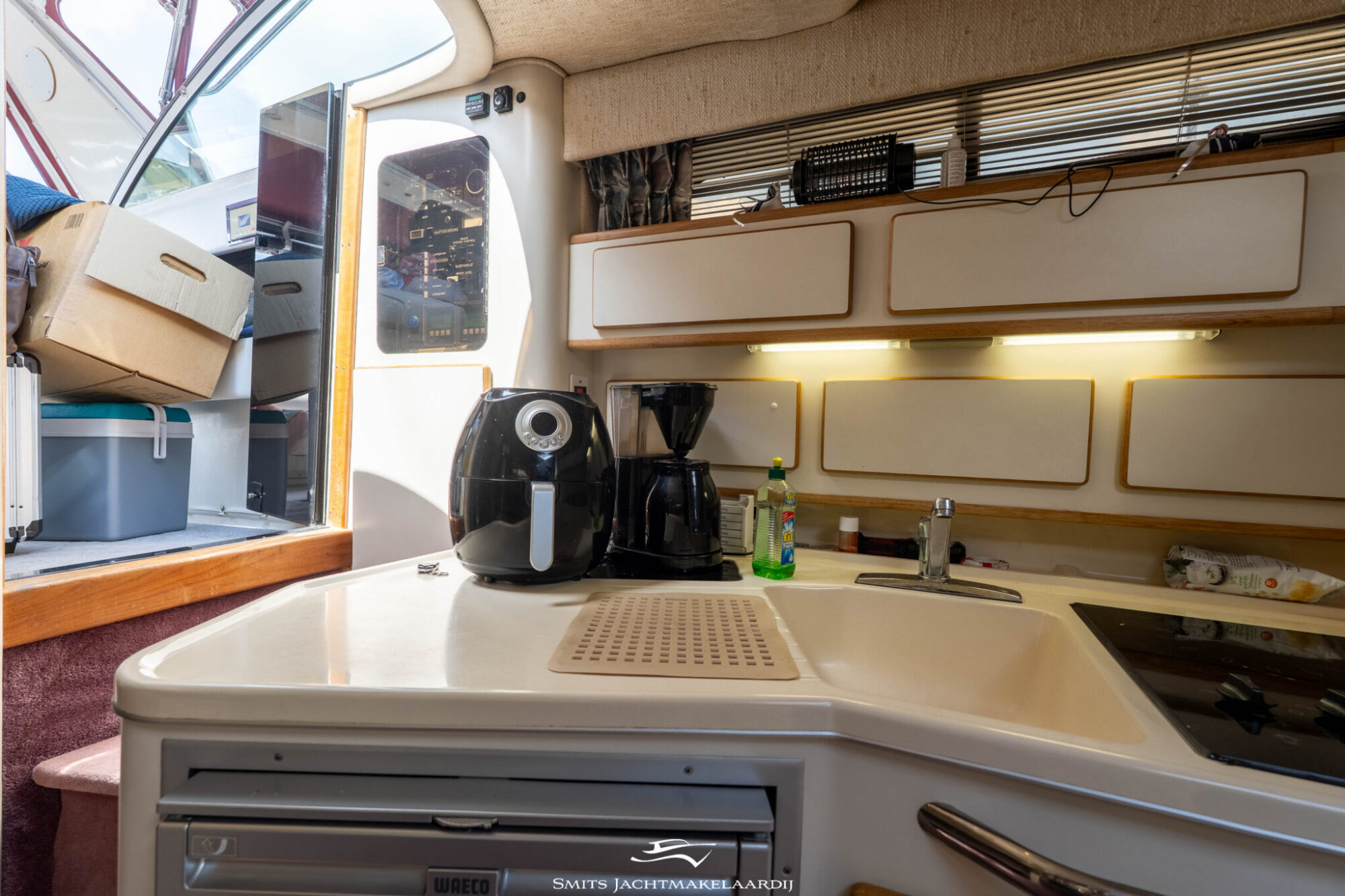 Sea Ray 370 Express Cruiser 1992 – 2 hutten, generator - Foto 10