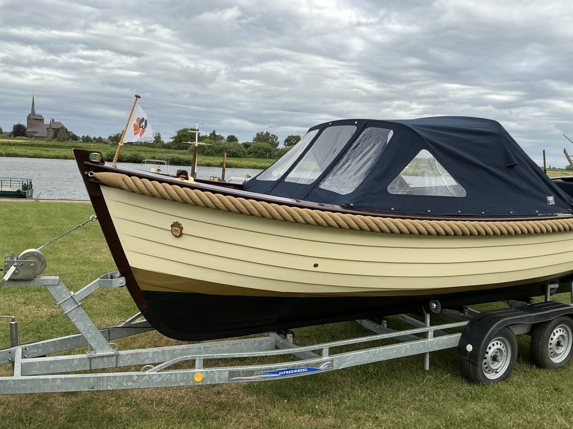 Wester Engh 6.85 Golden Horn 2002 – mahonie sloep met refit - Foto 12