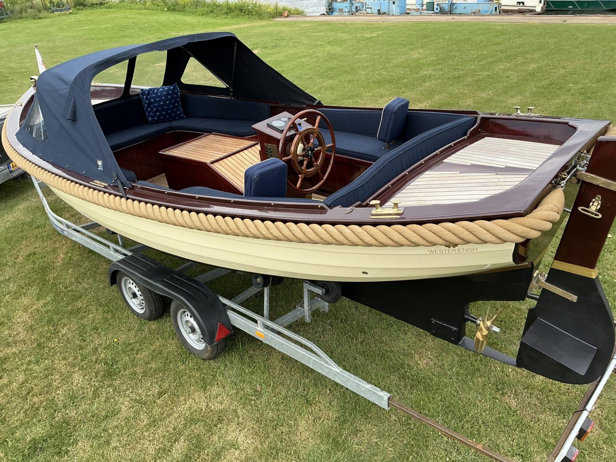 Wester Engh 6.85 Golden Horn 2002 – mahonie sloep met refit - Foto 13