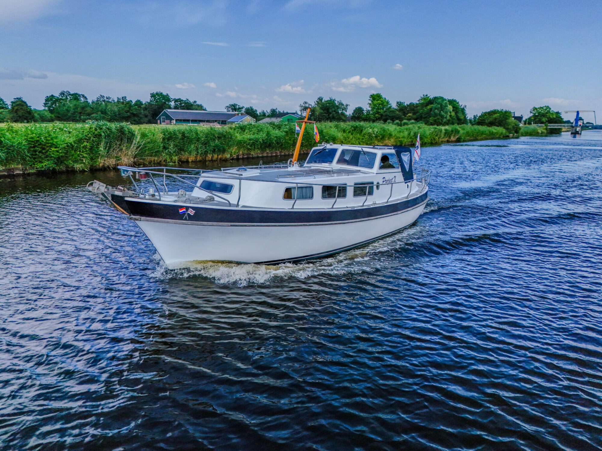 Finnclipper 35 OK 1972 – degelijk motorjacht met ligplaats Meppel - Foto 2