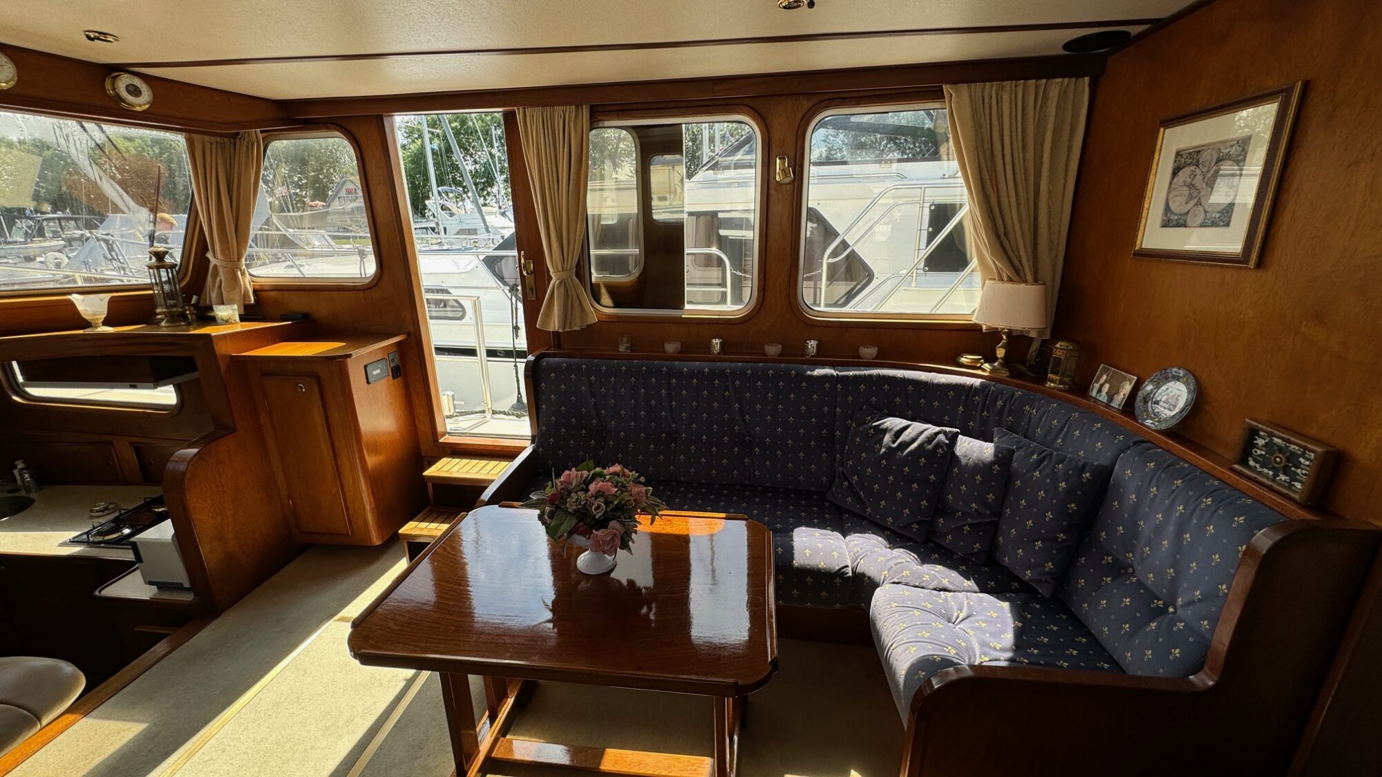 Bruijs Vlet 12.70 AK 1998 – Mahonie interieur, refit 2010 - Foto 15