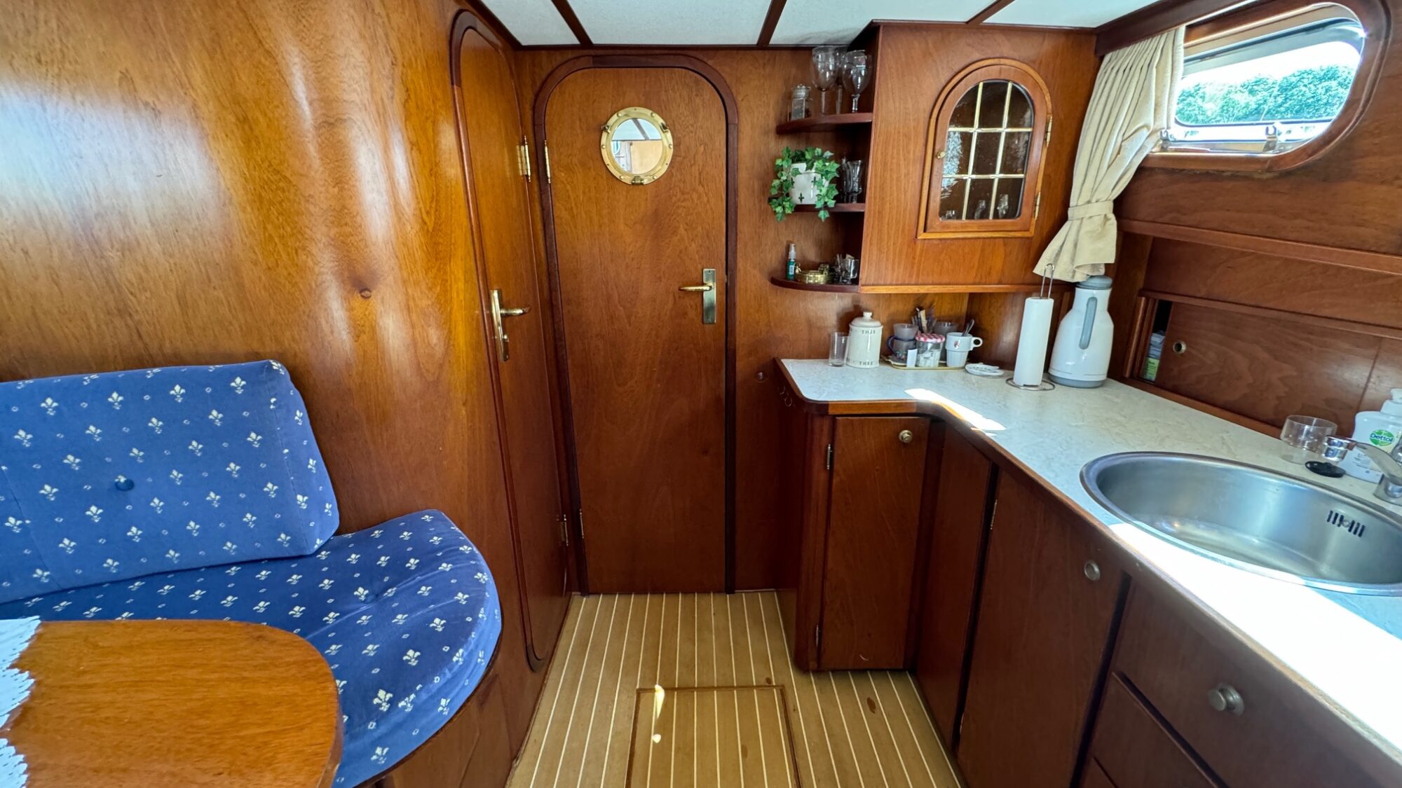 Bruijs Vlet 12.70 AK 1998 – Mahonie interieur, refit 2010 - Foto 21