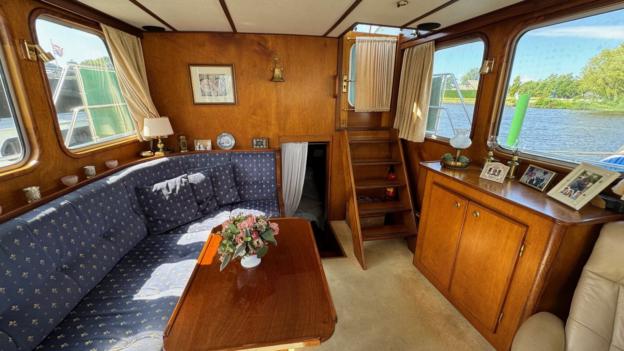 Bruijs Vlet 12.70 AK 1998 – Mahonie interieur, refit 2010 - Foto 27
