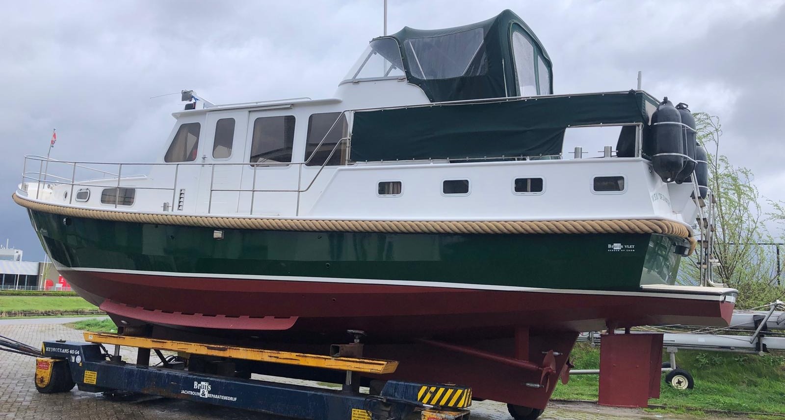 Bruijs Vlet 12.70 AK 1998 – Mahonie interieur, refit 2010 - Foto 7