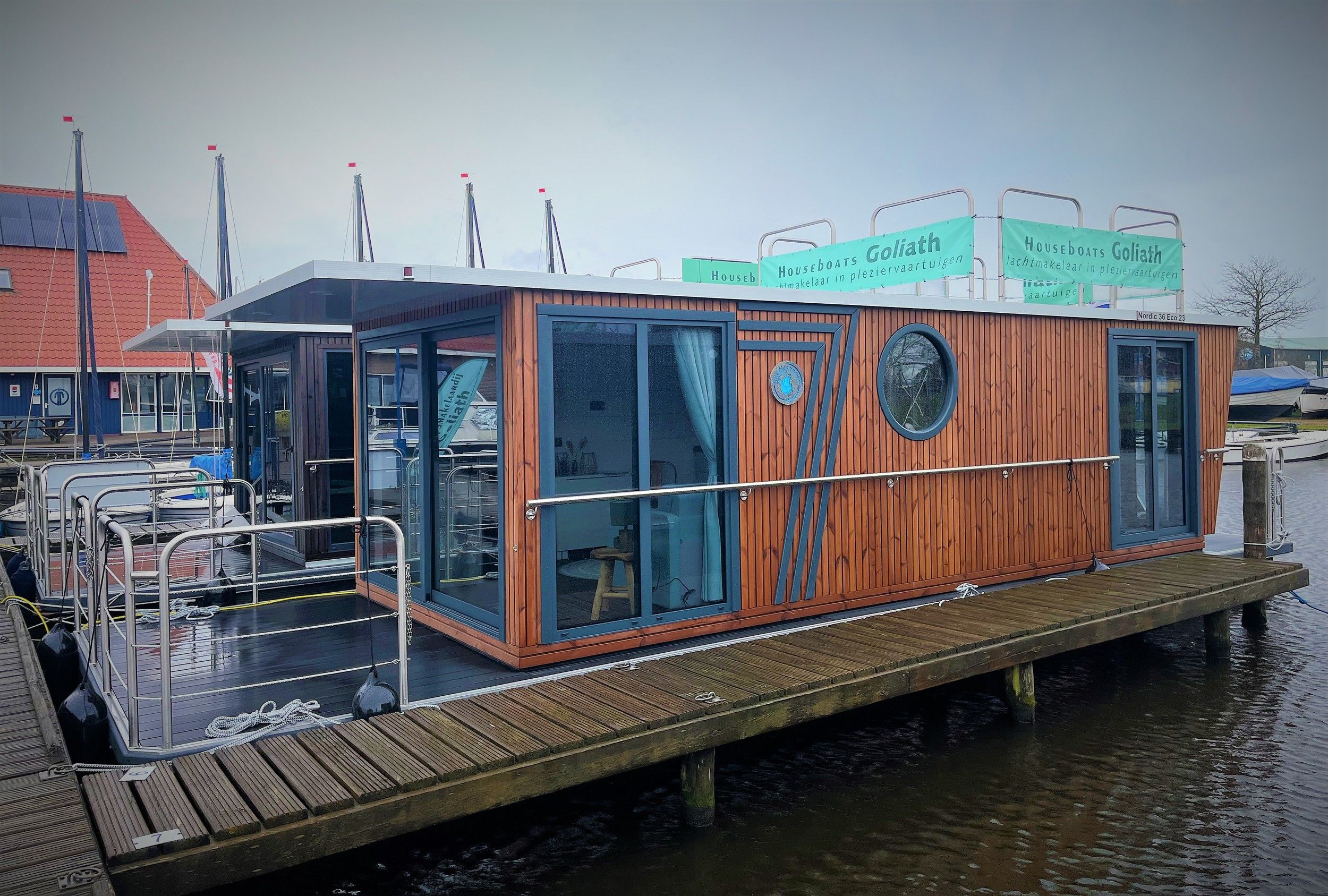 Nordic Season NS 36 Eco 23 2026 – Duurzame houseboat met sauna - Foto 1