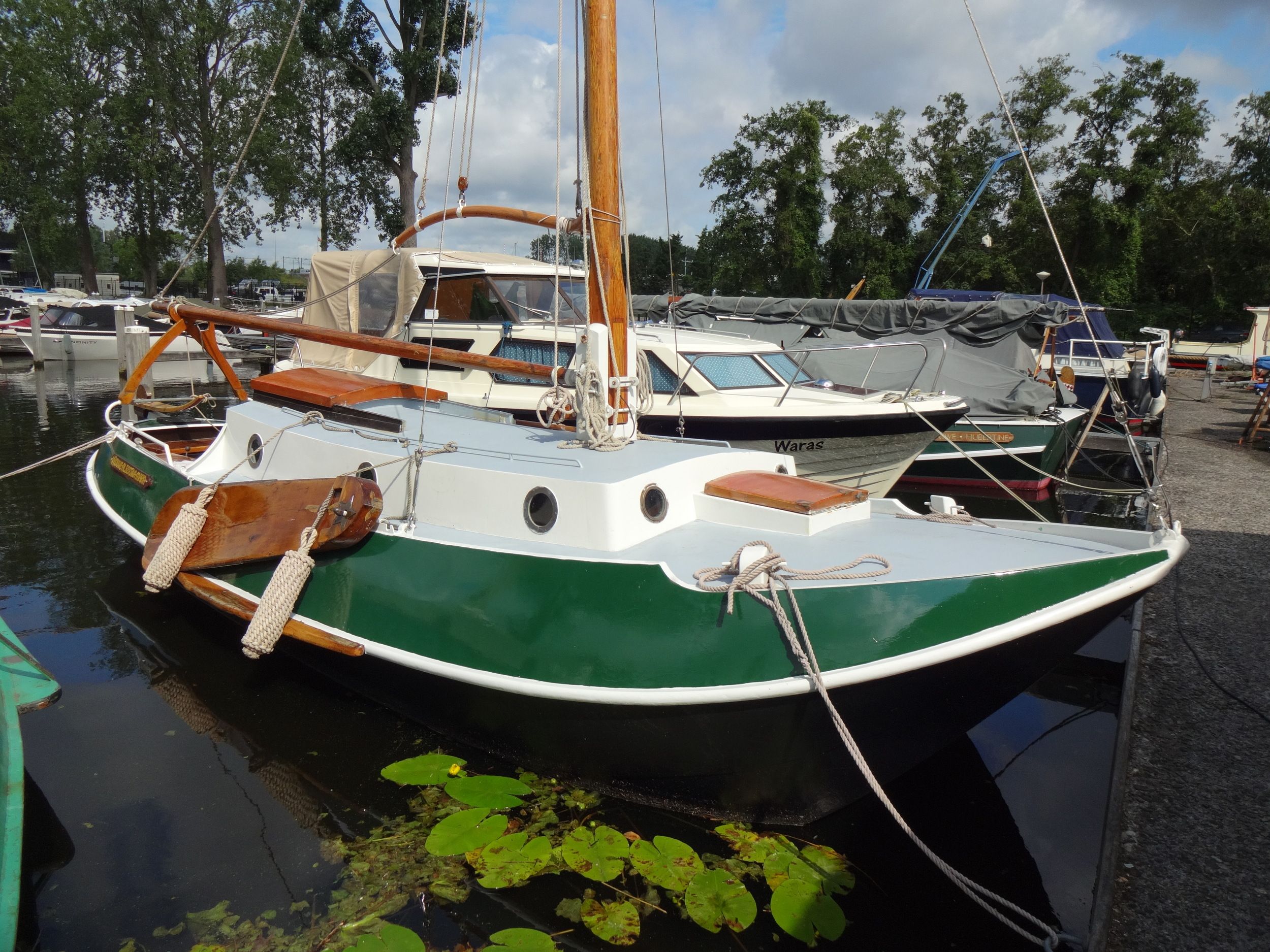 Zeeschouw 8.00 1978 – Handzaam platbodem zeilschip - Foto 1