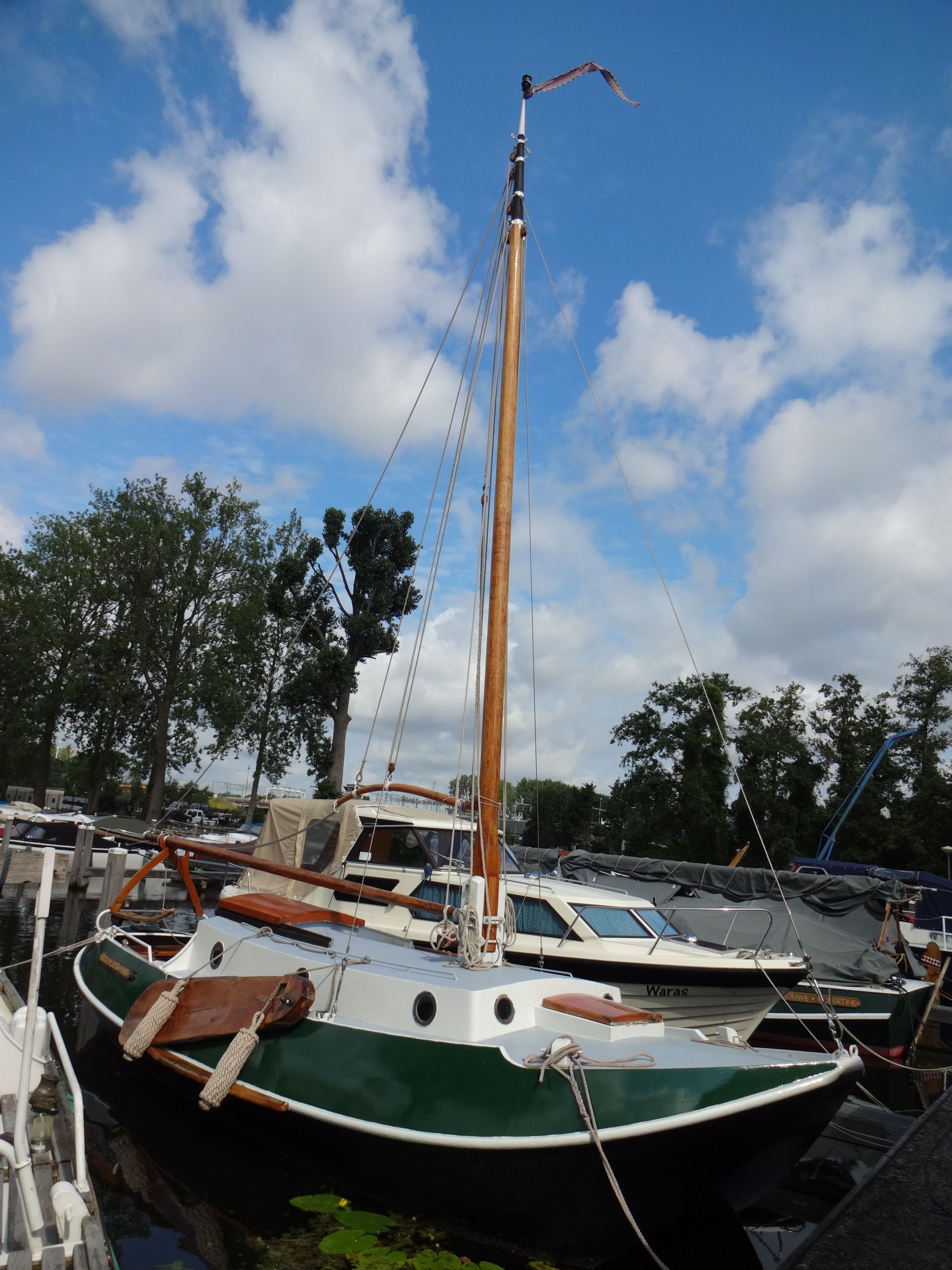 Zeeschouw 8.00 1978 – Handzaam platbodem zeilschip - Foto 2