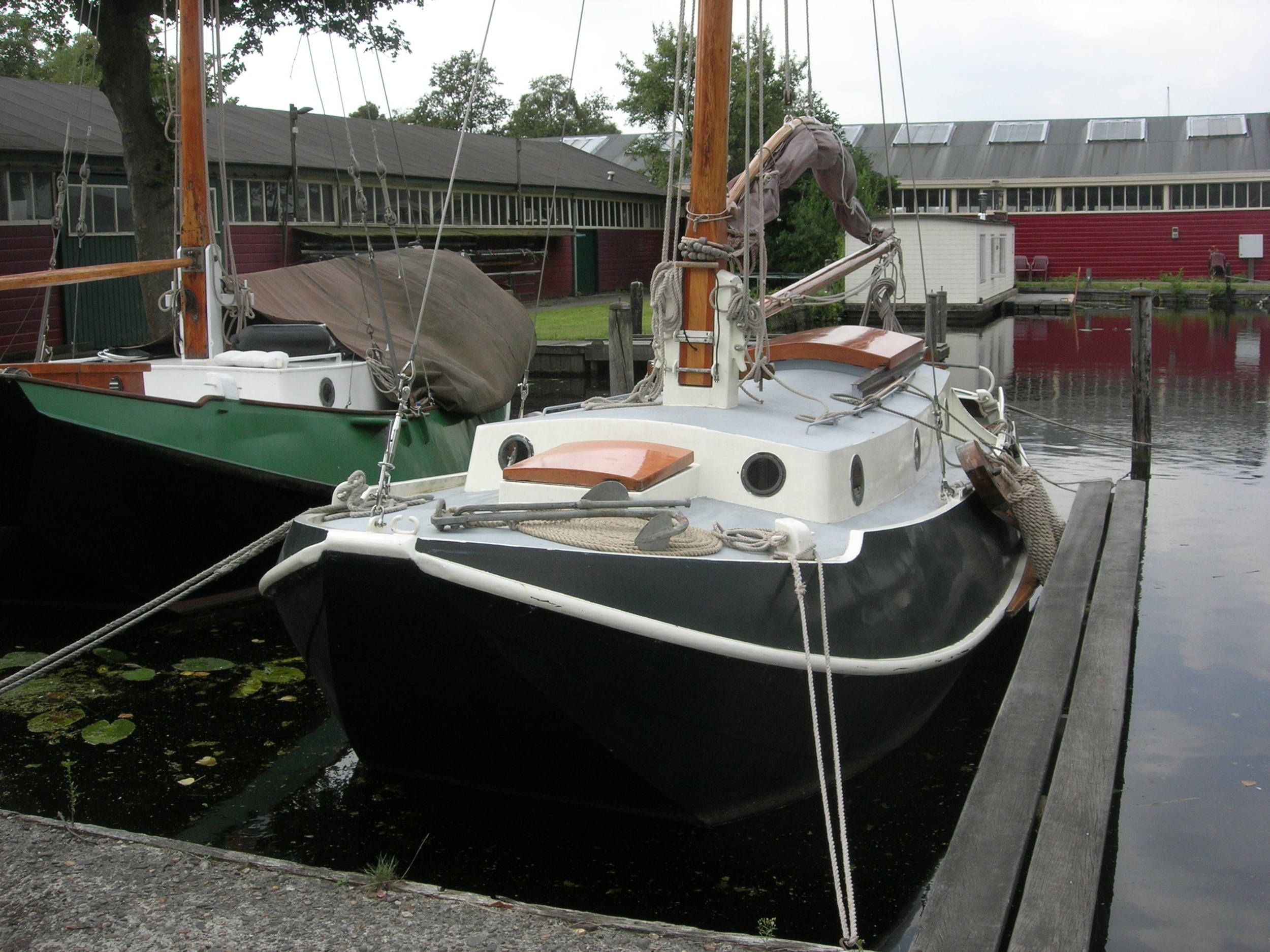 Zeeschouw 8.00 1978 – Handzaam platbodem zeilschip - Foto 4