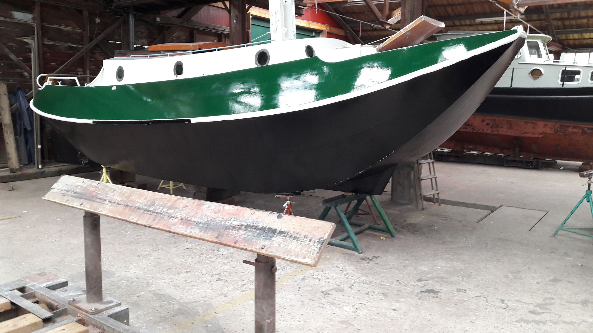 Zeeschouw 8.00 1978 – Handzaam platbodem zeilschip - Foto 5