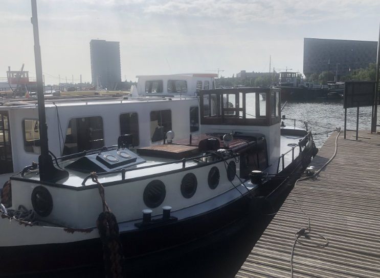 Sleepboot Amsterdammer 1920 – geringe doorvaarthoogte 1,75m - Foto 19