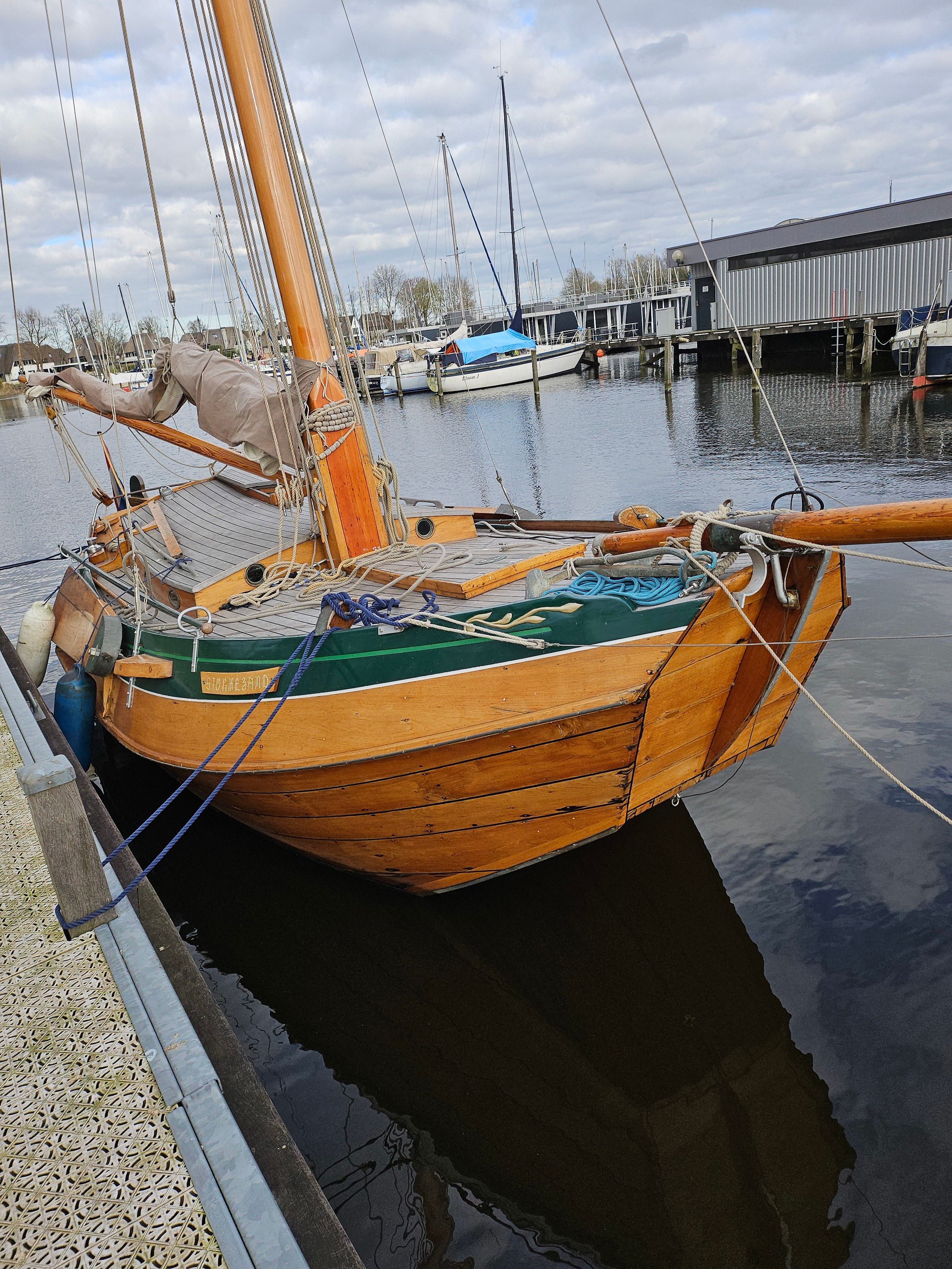 Van Der Meulen Zeeschouw 900 (1974) – houten classic met open vooronder - Foto 2