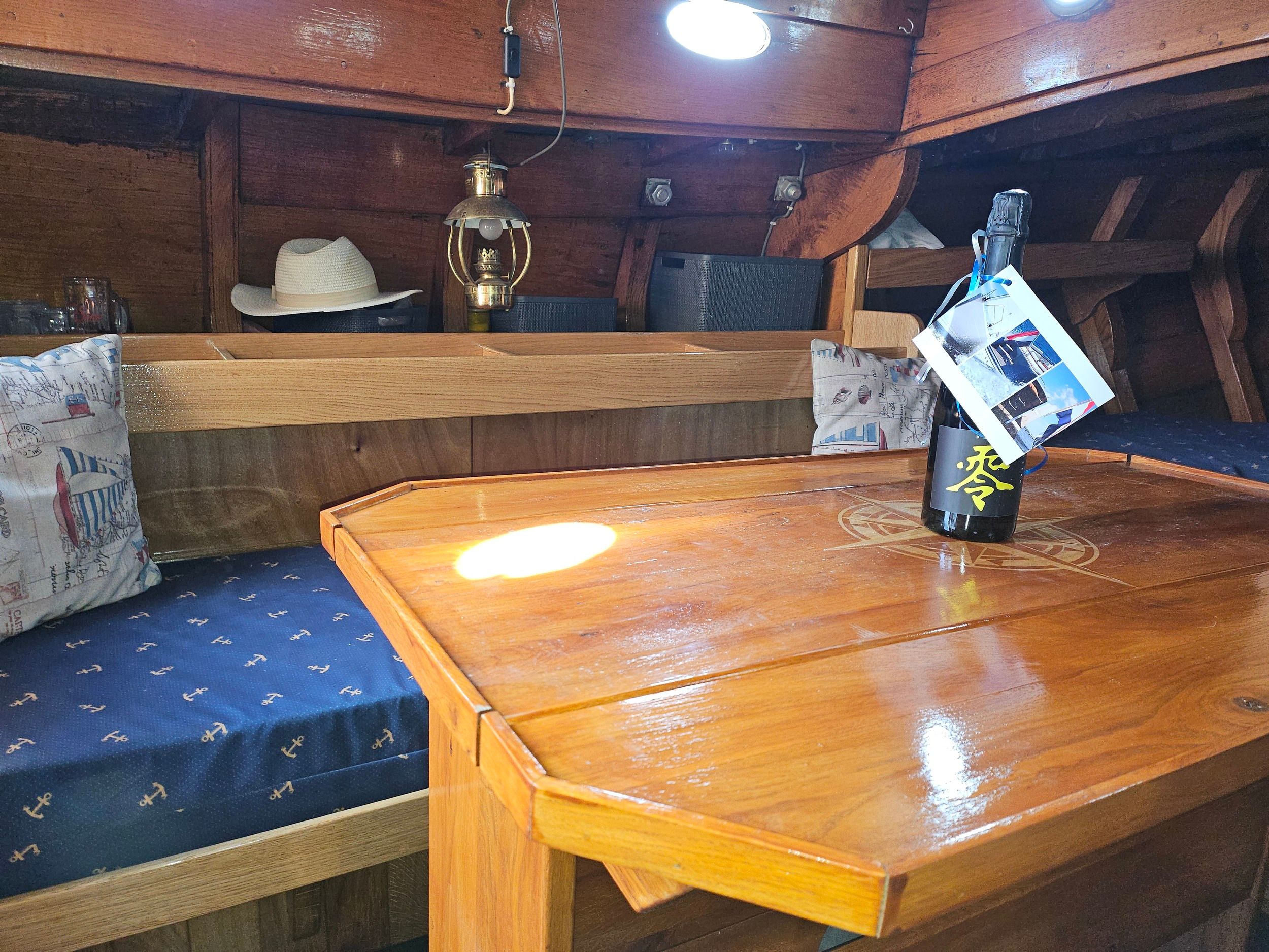 Van Der Meulen Zeeschouw 900 (1974) – houten classic met open vooronder - Foto 14