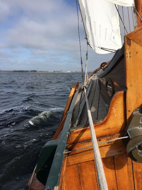 Van Der Meulen Zeeschouw 900 (1974) – houten classic met open vooronder - Foto 10