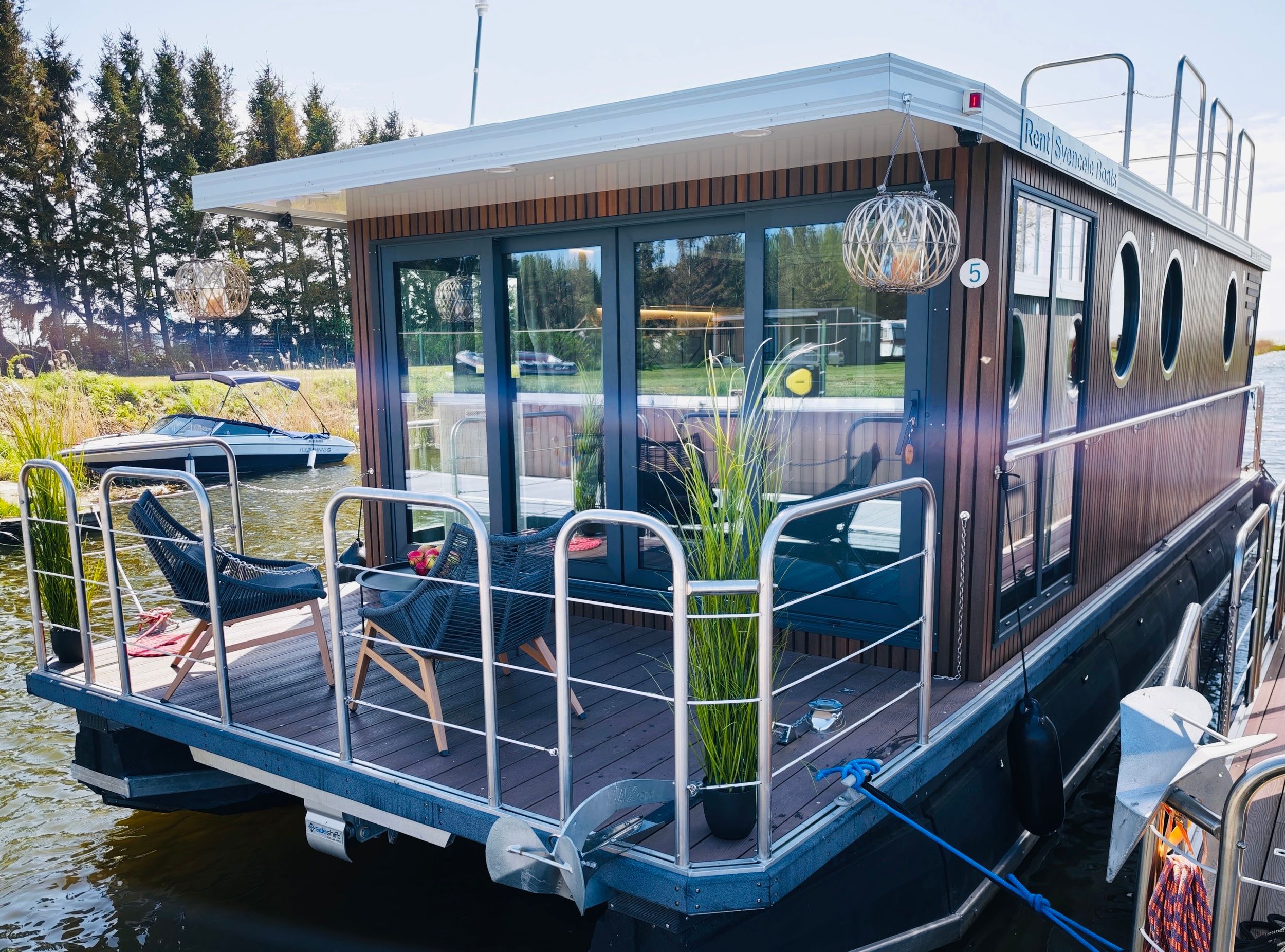 Nordic Season NS 40 Eco 2025 – Duurzame houseboat met sauna - Foto 1