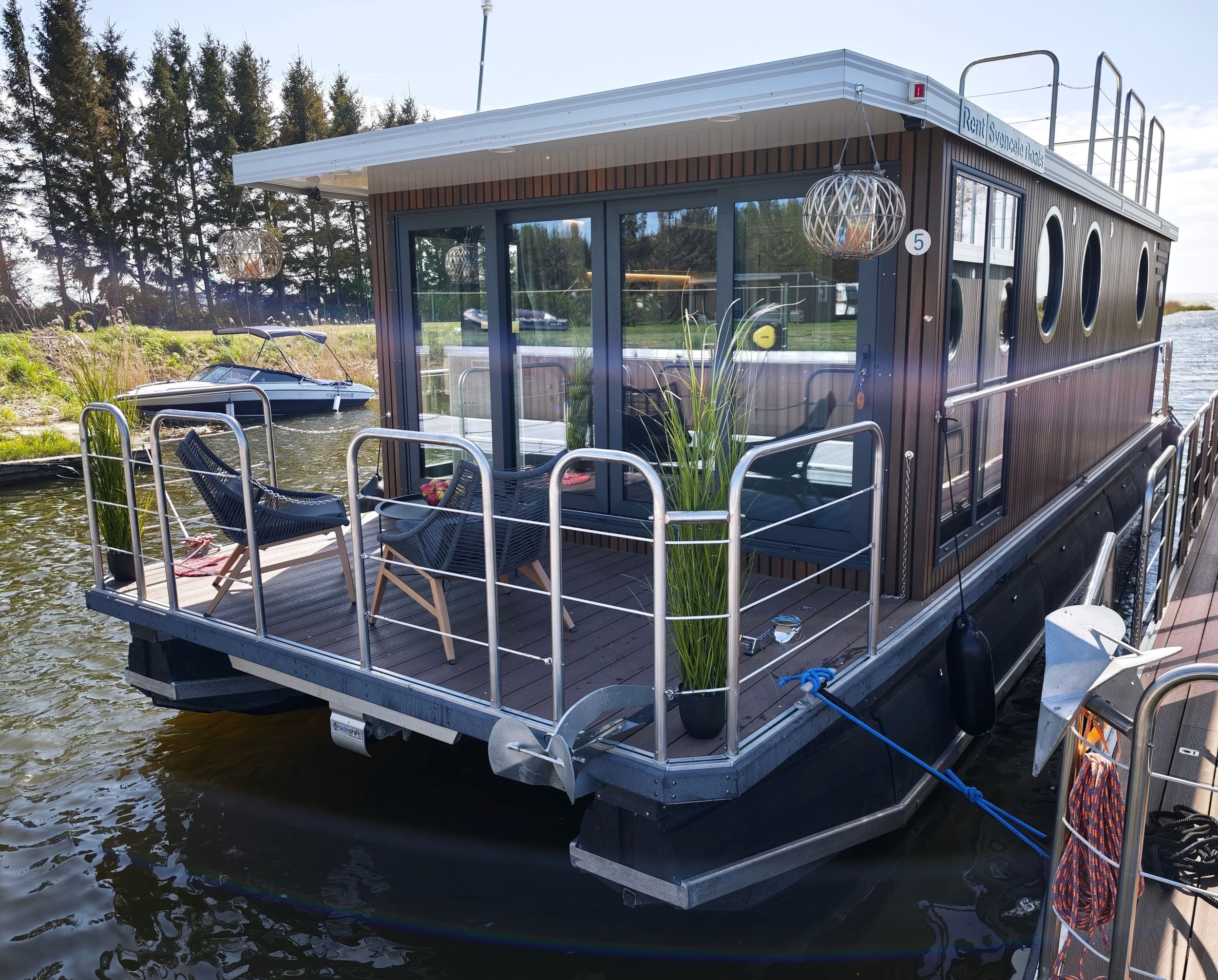 Nordic Season NS 40 Eco 2025 – Duurzame houseboat met sauna - Foto 3