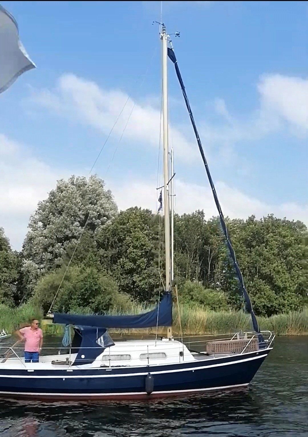Argonaut 860 1974 – Stalen zeilboot met nieuwe motor - Foto 6