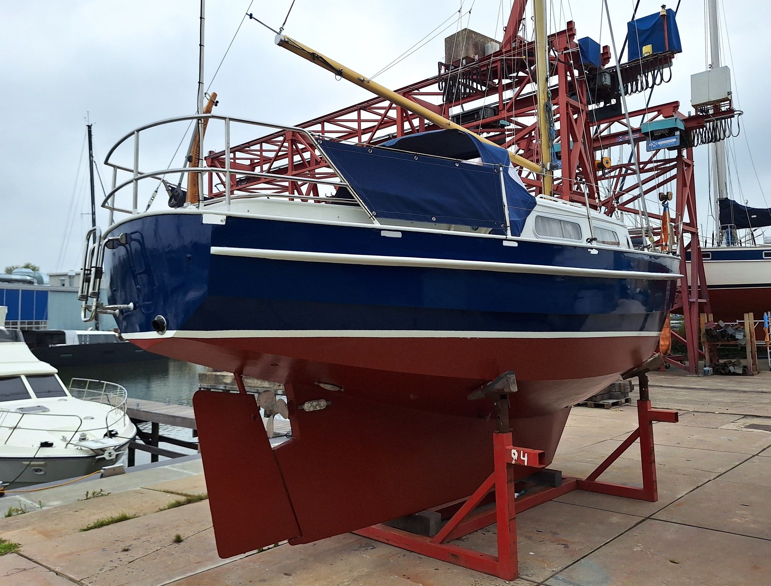 Argonaut 860 1974 – Stalen zeilboot met nieuwe motor - Foto 7