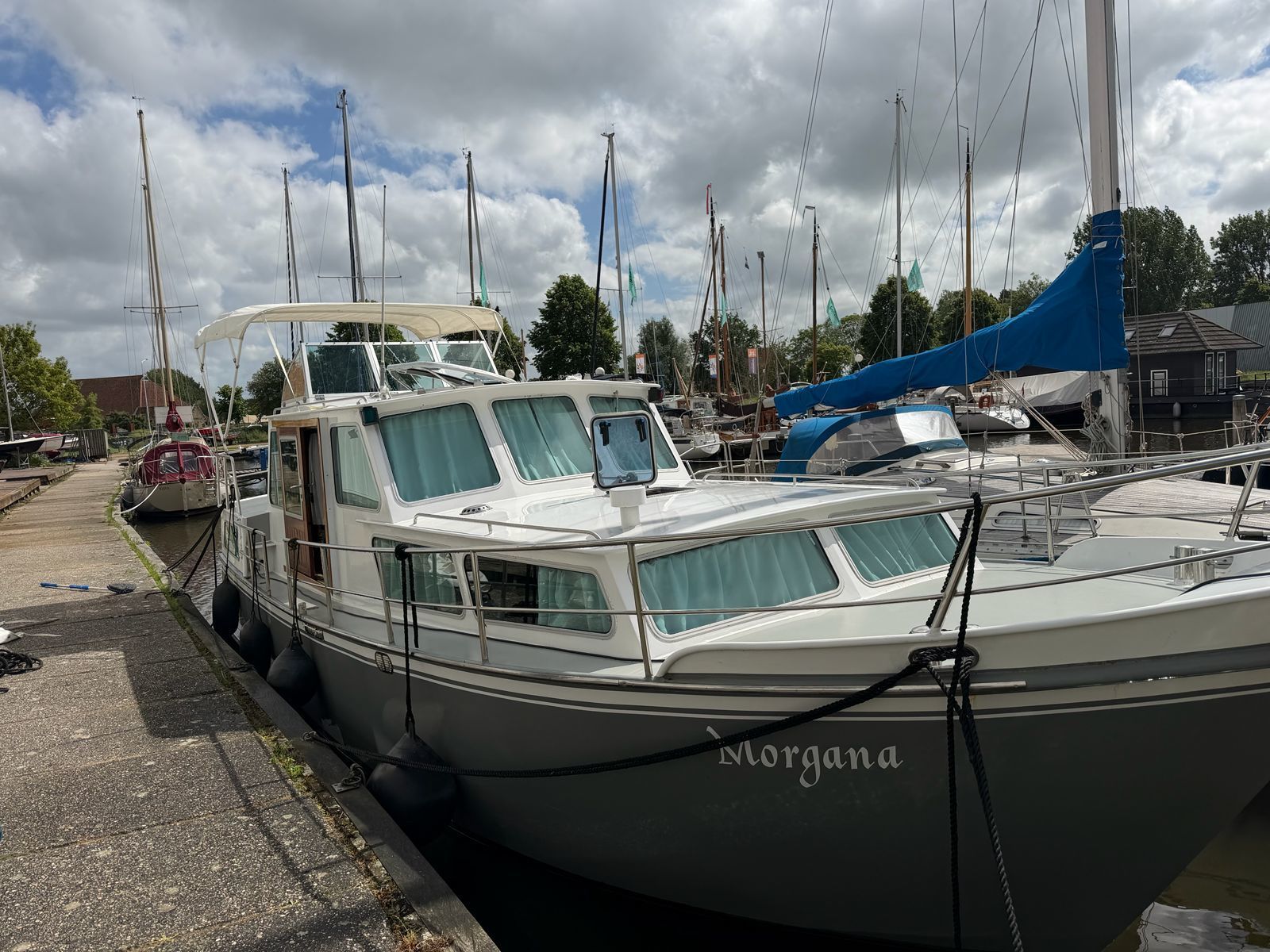 Altena 10.50 AK 1979 – Stalen flybridge met karakter - Foto 1