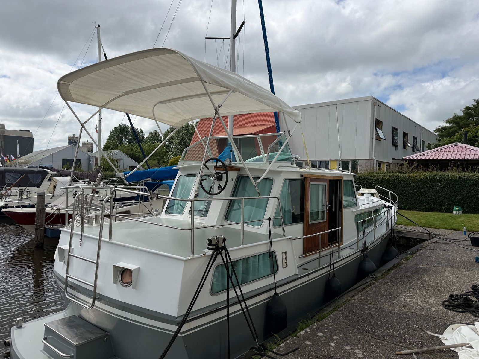 Altena 10.50 AK 1979 – Stalen flybridge met karakter - Foto 2