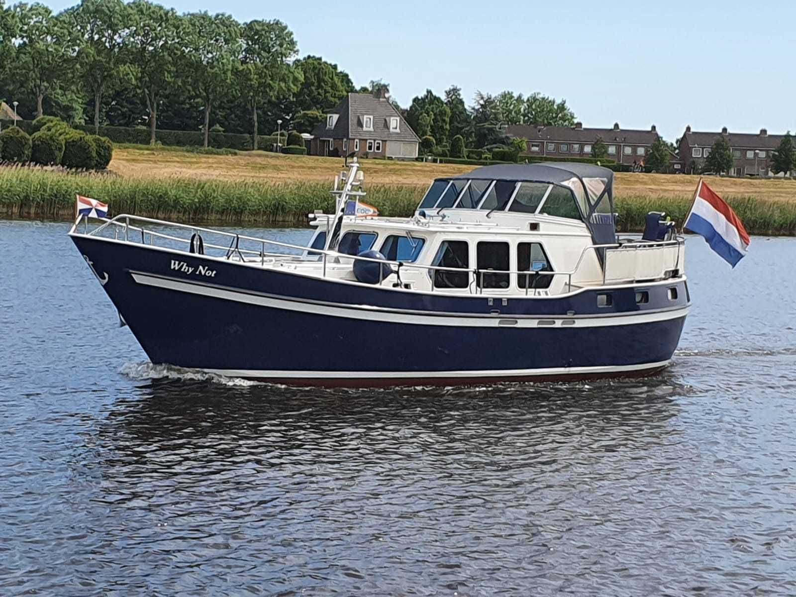 Van Wezel Kotter 13.20 1996 – Stalen vaarklare motor yacht