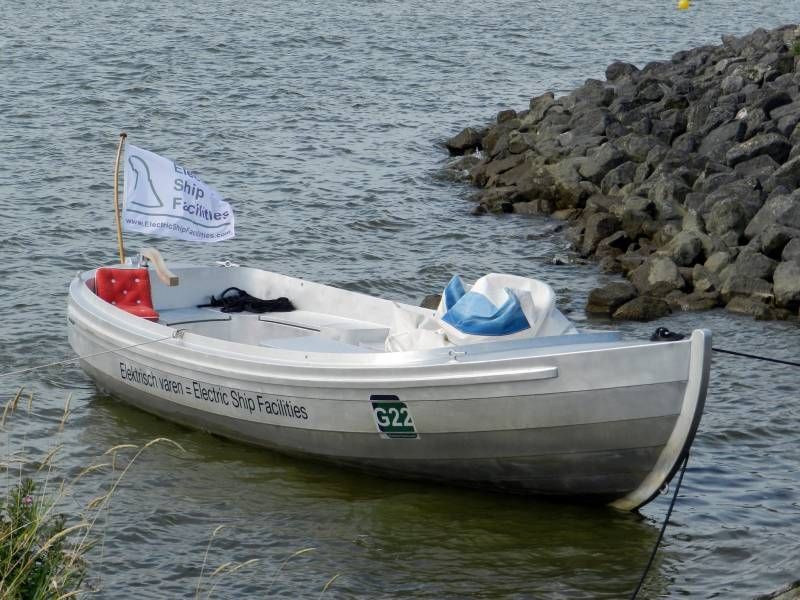 G 22 2012 – Aluminium elektrische sloep 6,7m