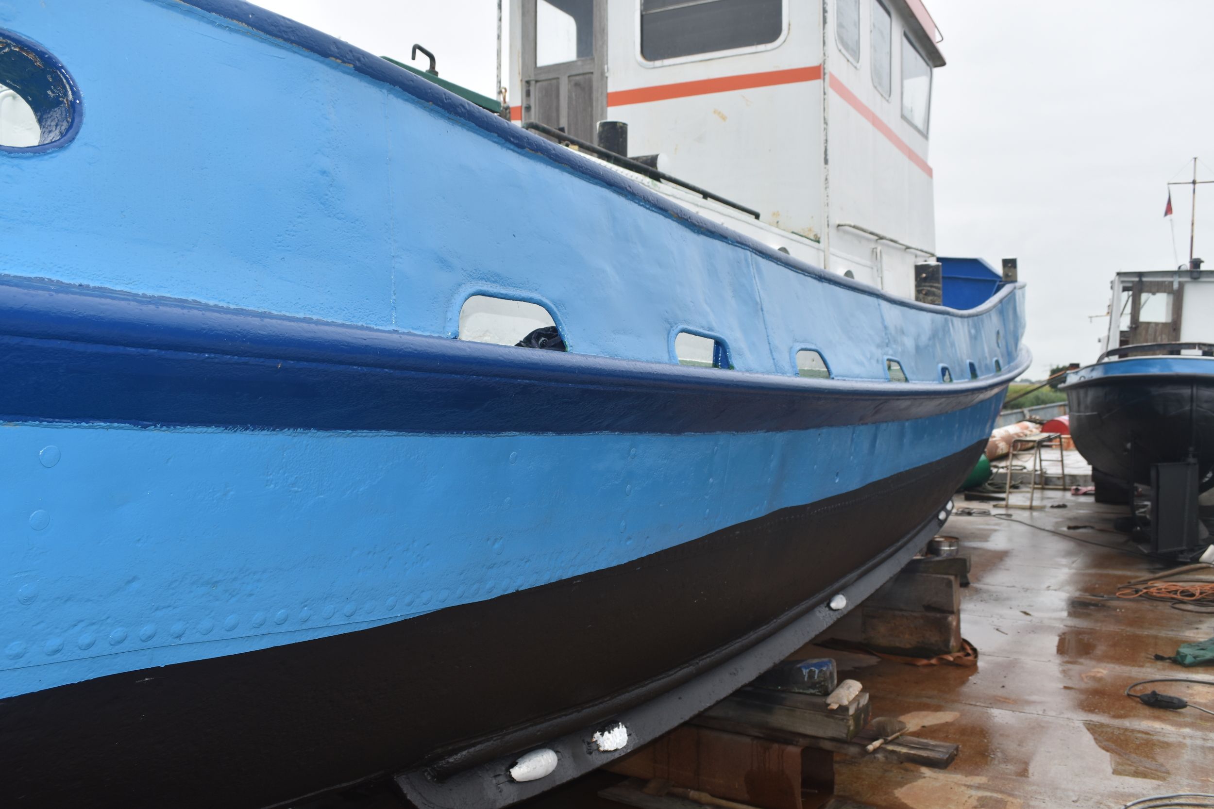 Sleepboot 16.00 1950 – Duitse Waddensleepboot uit staal - Foto 2