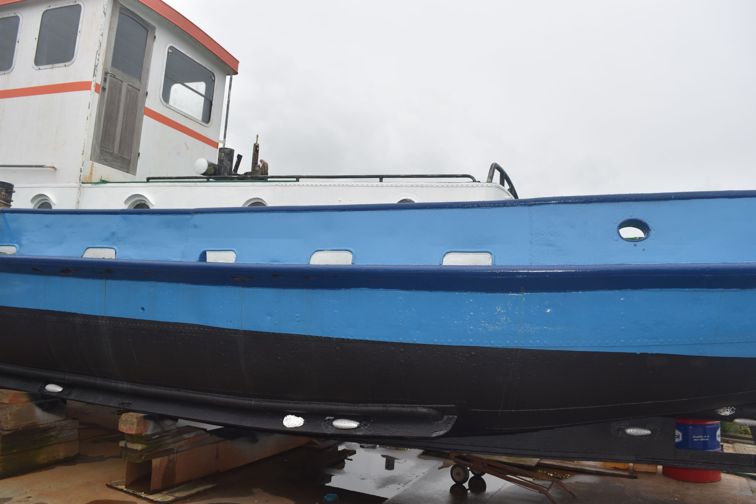 Sleepboot 16.00 1950 – Duitse Waddensleepboot uit staal - Foto 13