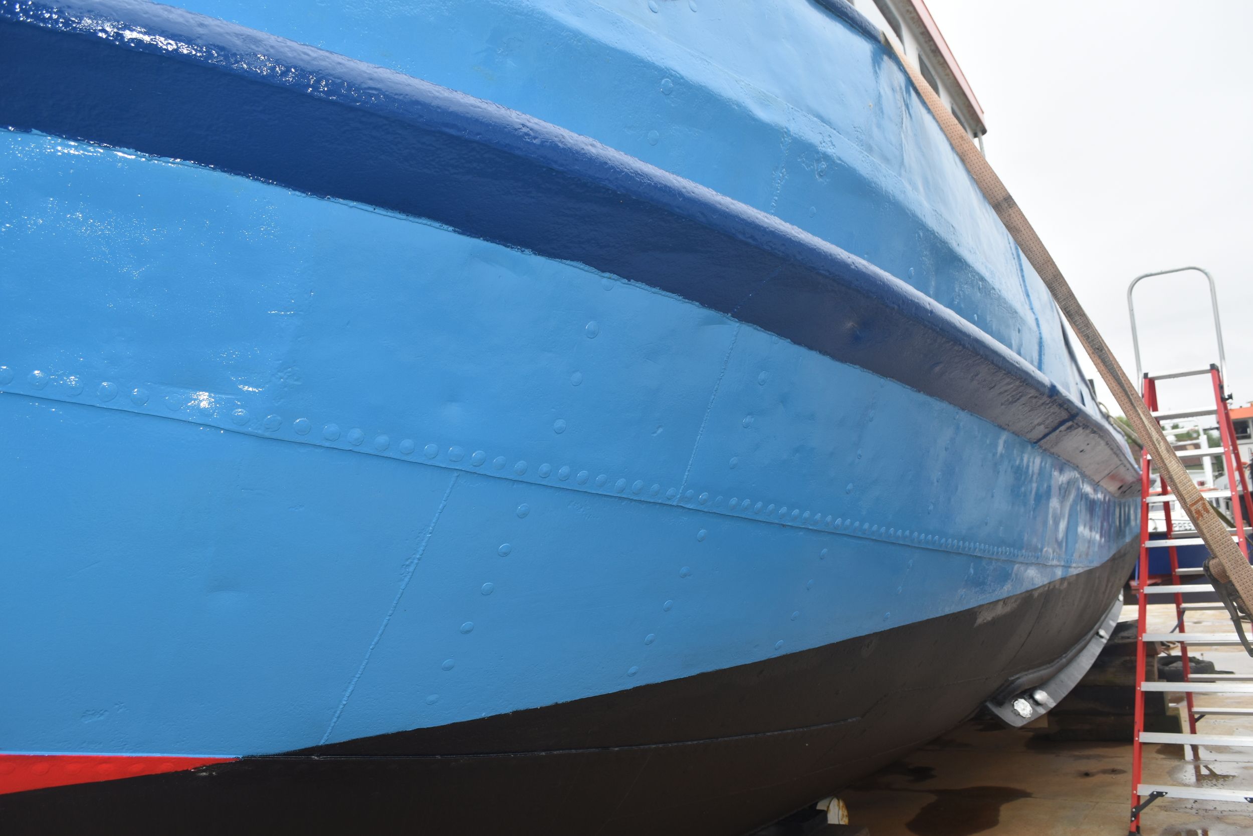 Sleepboot 16.00 1950 – Duitse Waddensleepboot uit staal - Foto 8