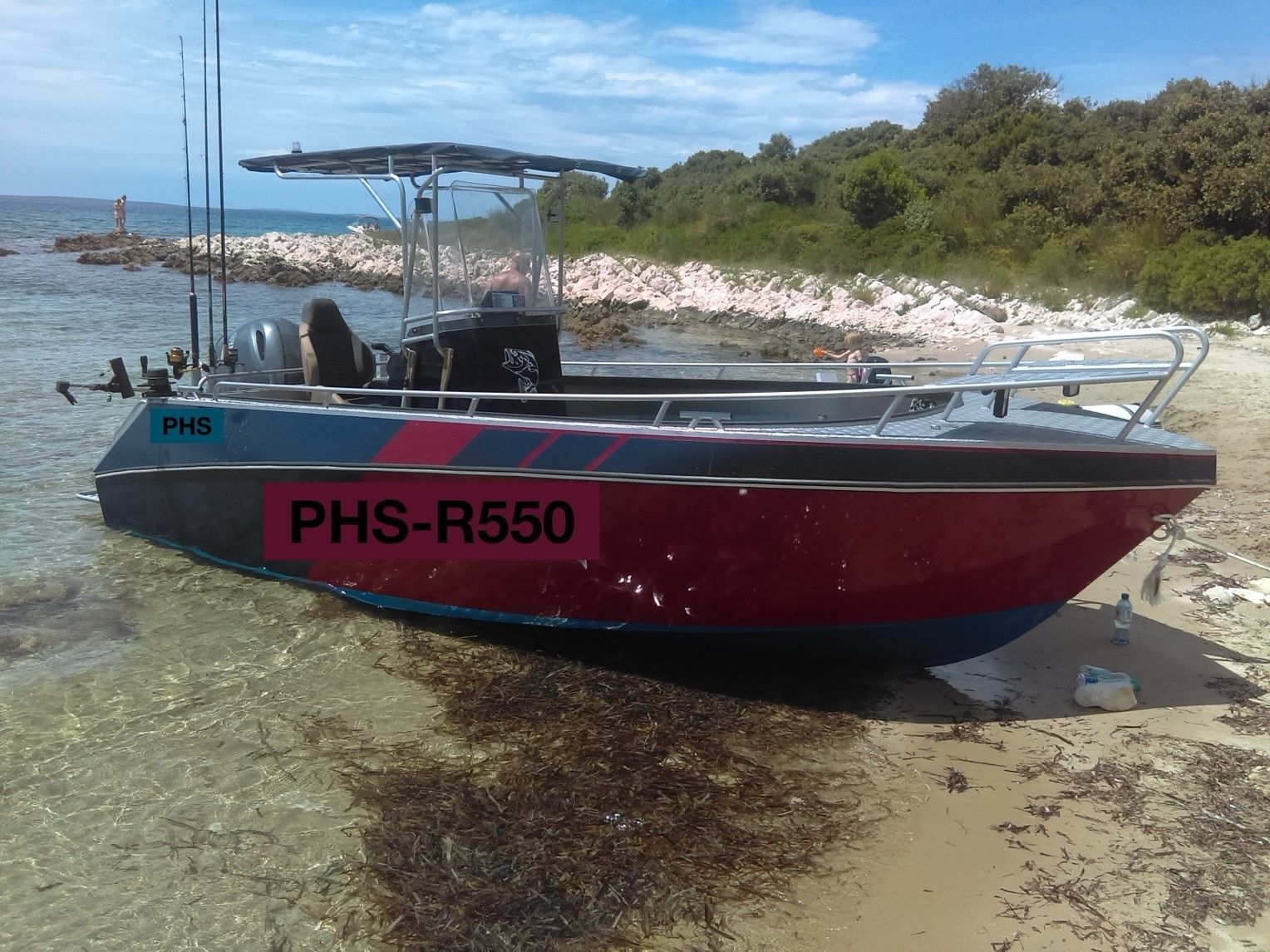 Reddingsboot PHS-R550 2025 – professionele stalen werkboot - Foto 2