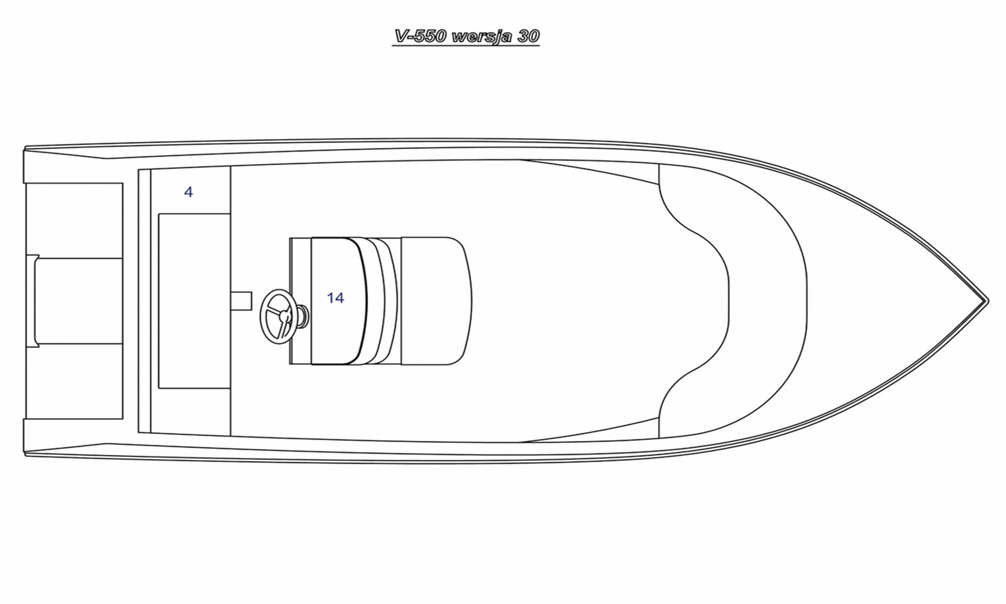 Reddingsboot PHS-R550 2025 – professionele stalen werkboot - Foto 4